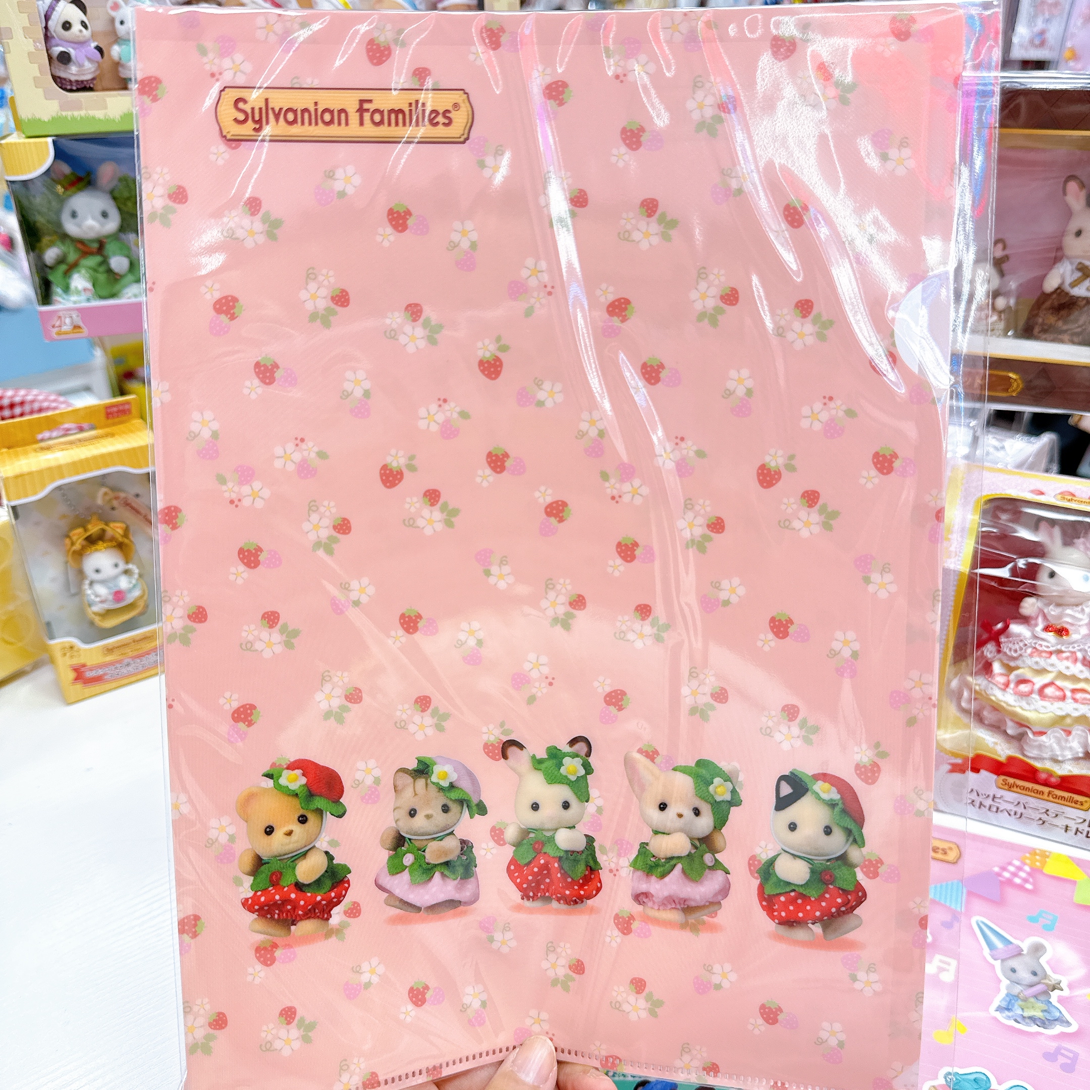 日本直送森林家族橫濱草莓展覽限定File