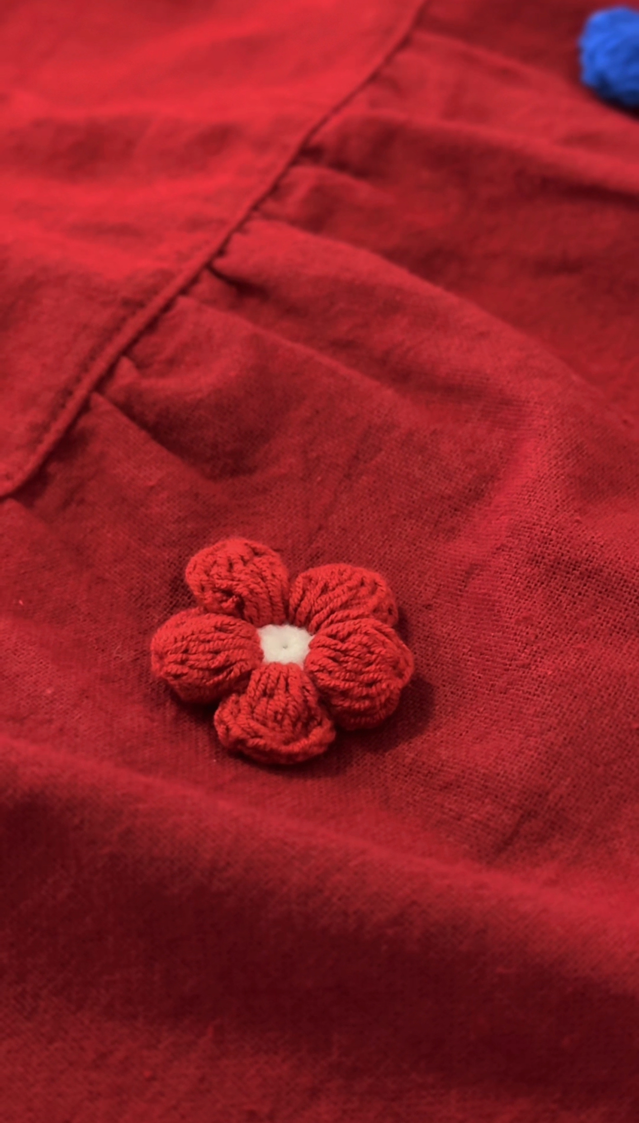 【限量定制款】 花落衣角棉麻连身裙