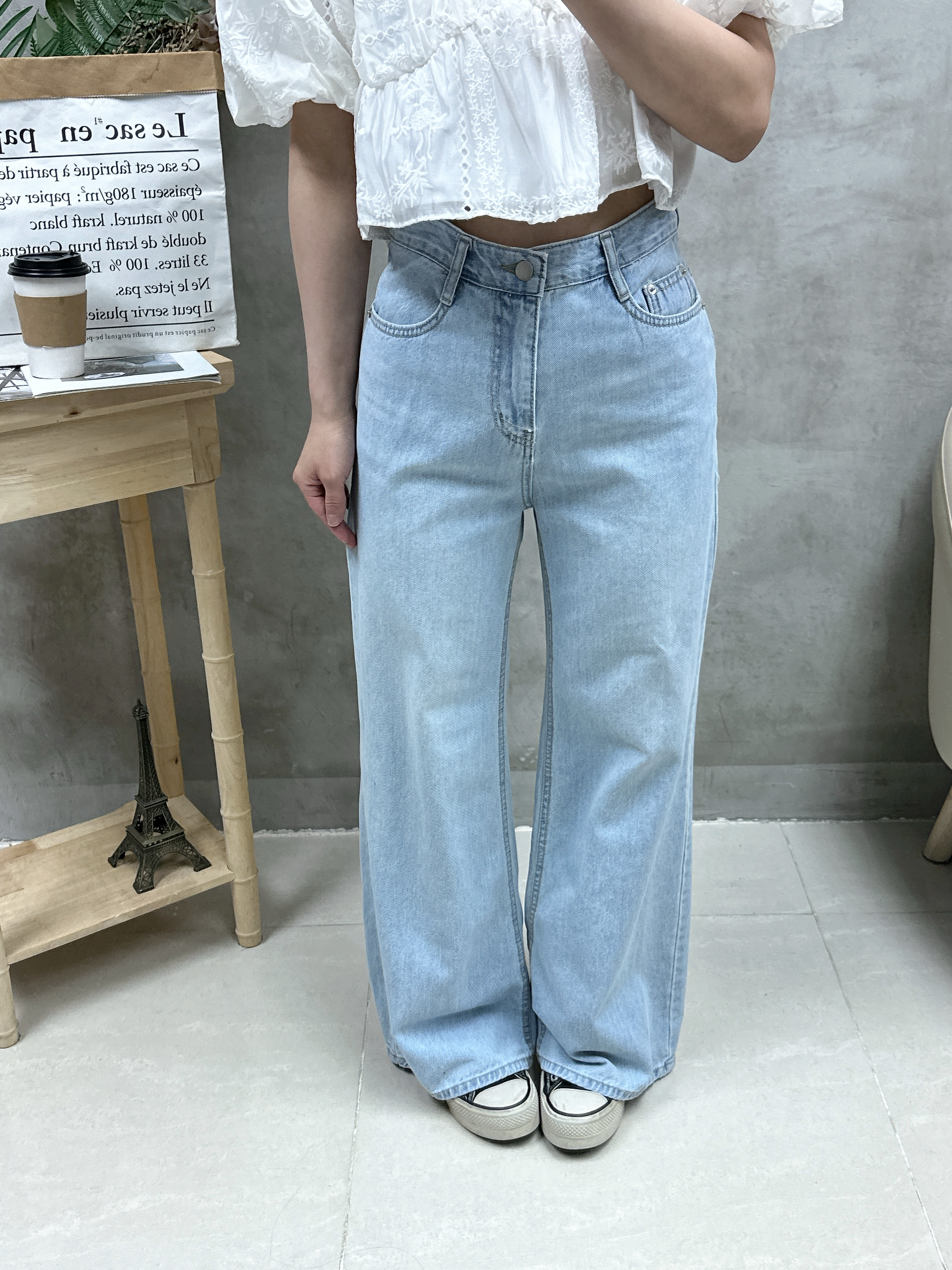 J14 夏日直腳牛仔褲