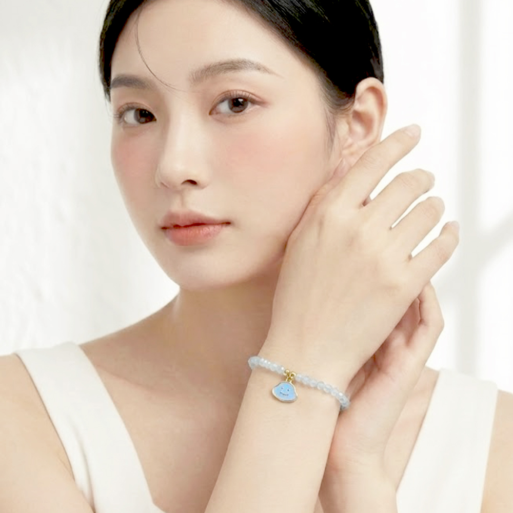 📦訂購 台灣限定 STORY 故事銀飾 x JOGUMAN STEGO款 天然水晶手串