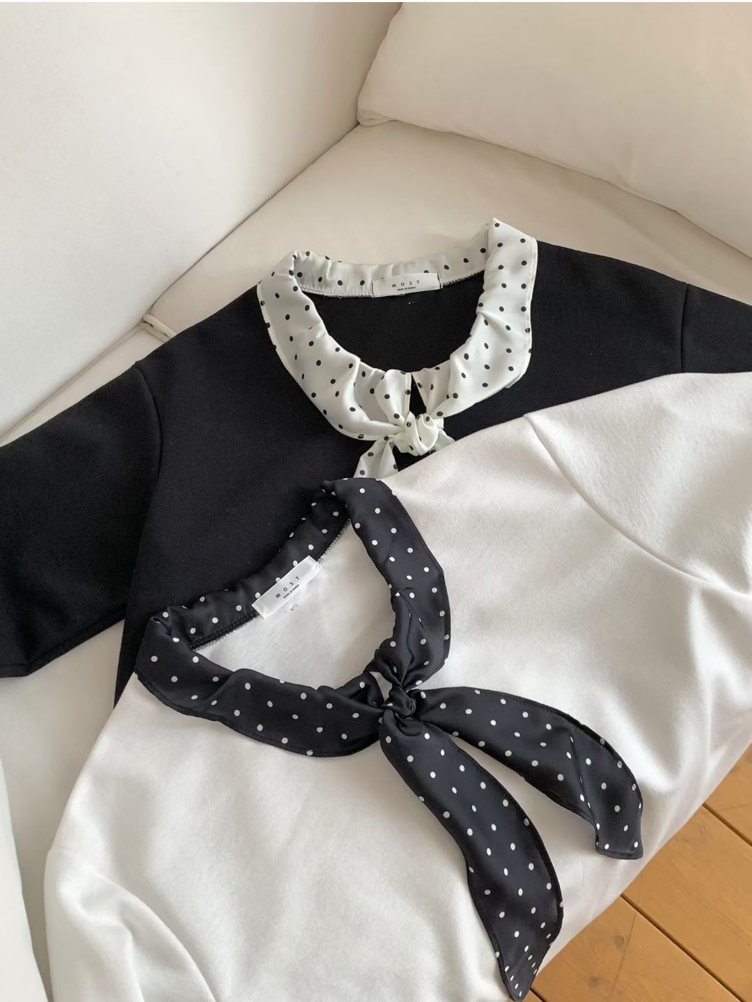波點綁蝴蝶🦋結Top