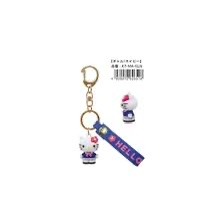 Sanrio kitty 白皮校服鎖匙扣 KT-MA-GLN