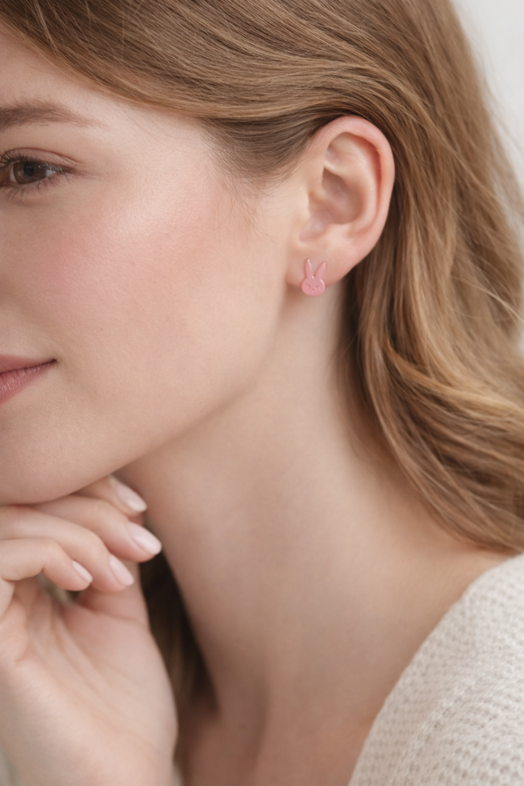 Nnu Bunny Hop Stud Earrings