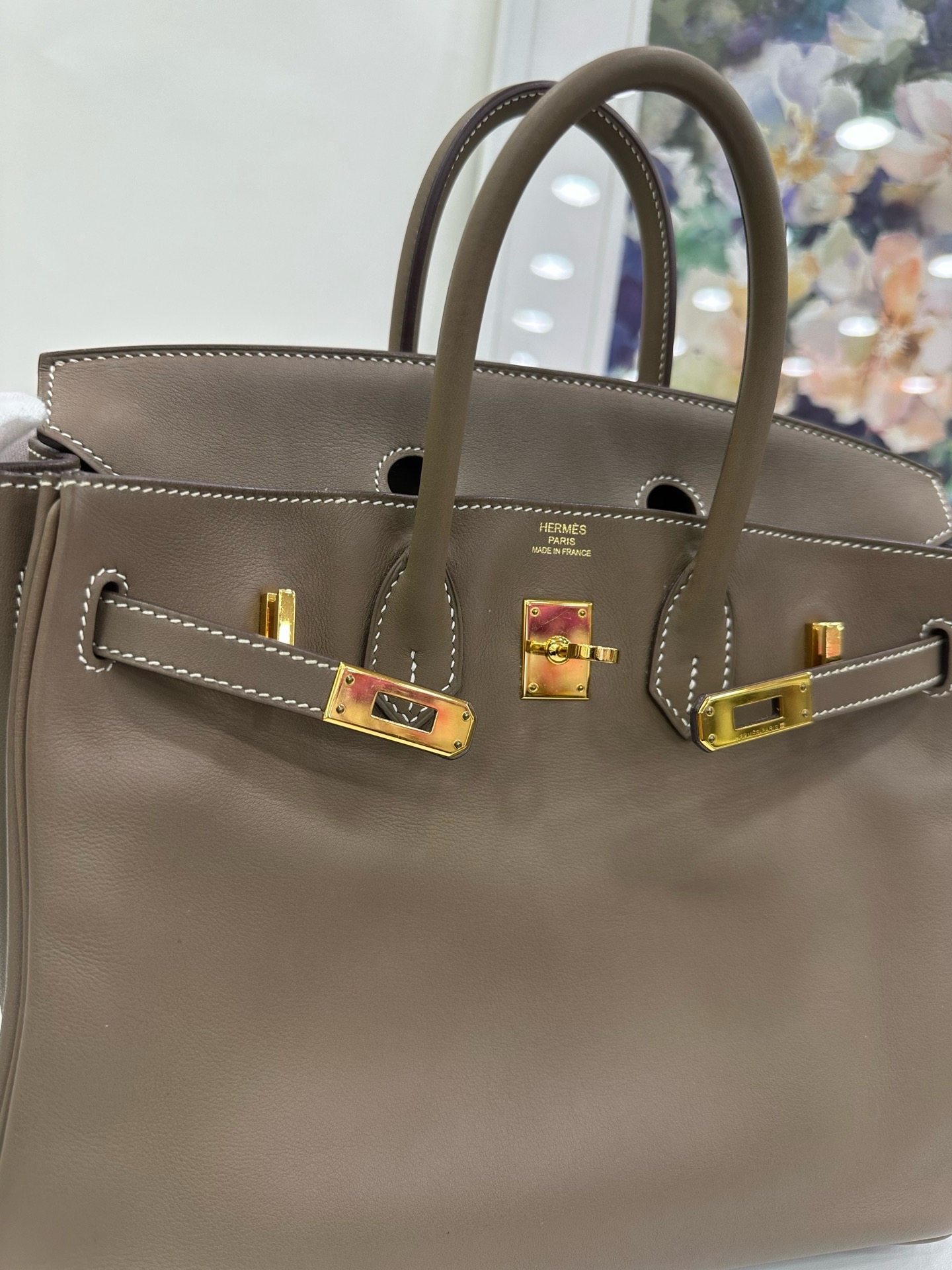 Pre-Owned HERMÉS Birkin 25 Stamp X / Product Code: 26052204