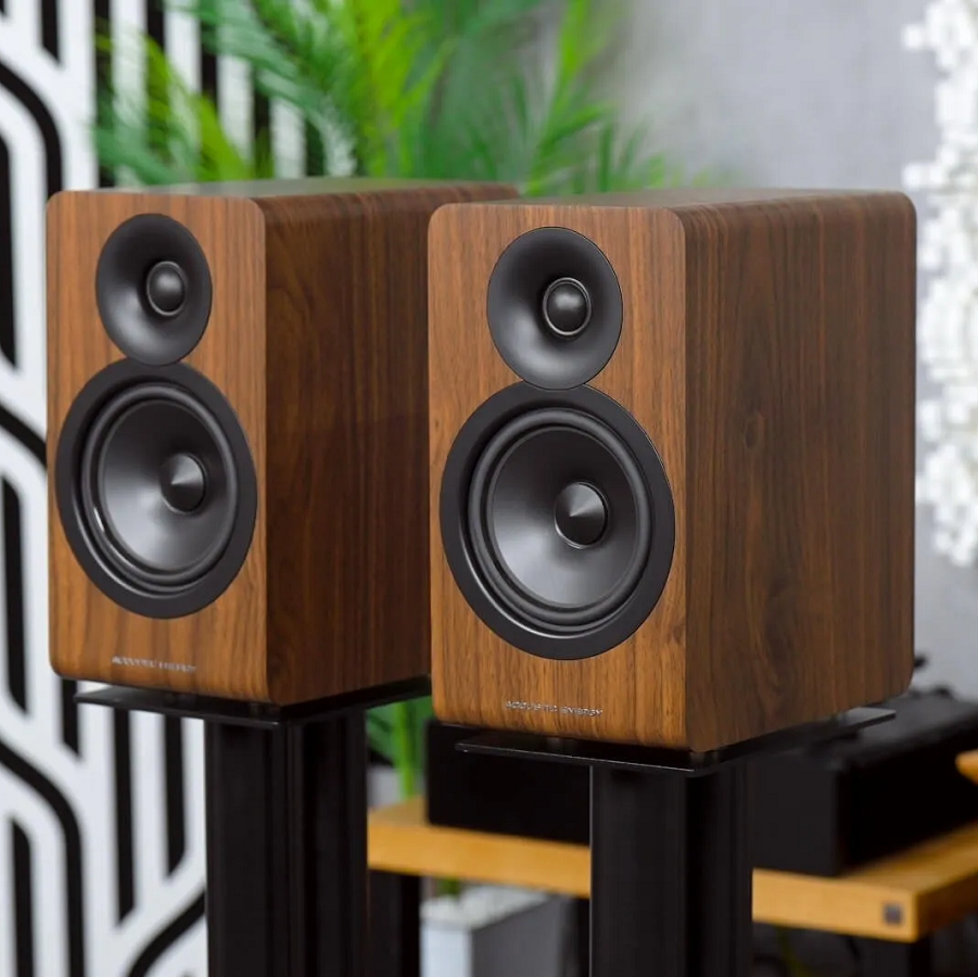 Acoustic Energy AE100 MK2 Compact 2-Way Bookshelf Speakers (Pair)