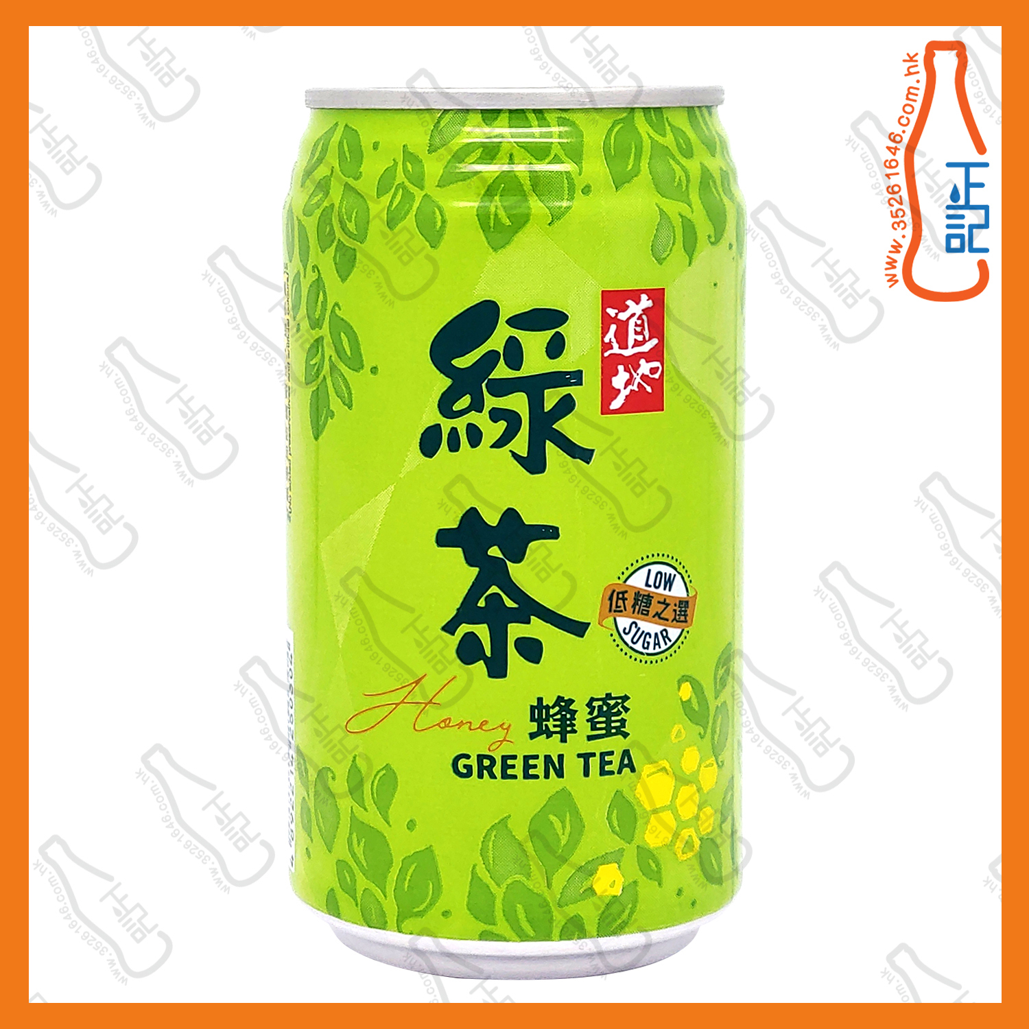 ==(罐裝)道地蜂蜜綠茶 310ml x 8罐 /份