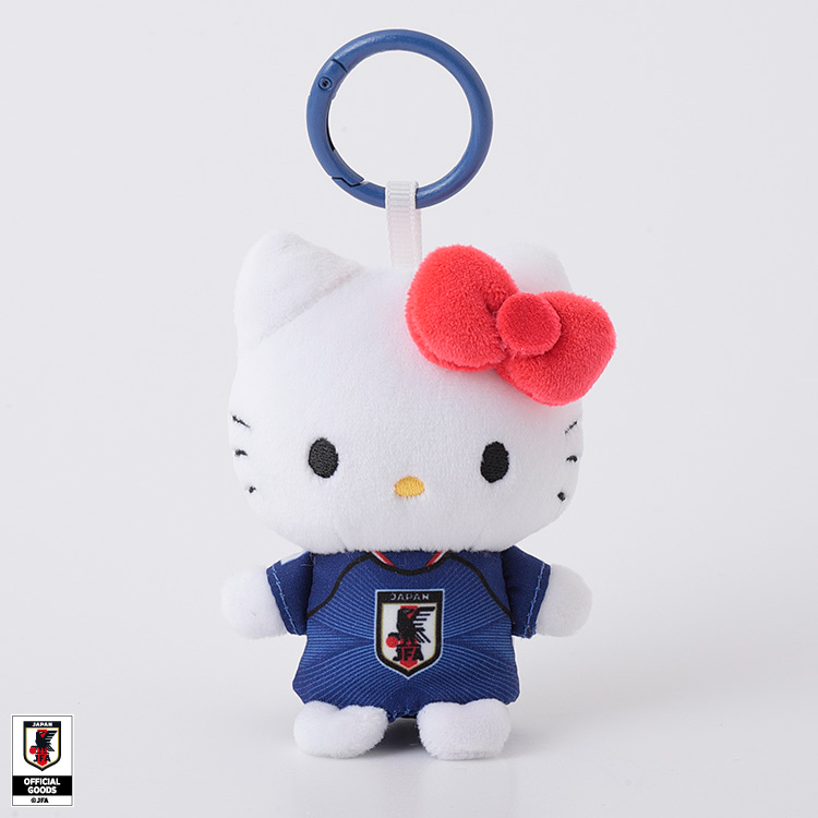 日本預訂📍日本Sanrio x 日本國家足球隊造型系列 - 指偶公仔吊飾 2026年8月下旬出貨