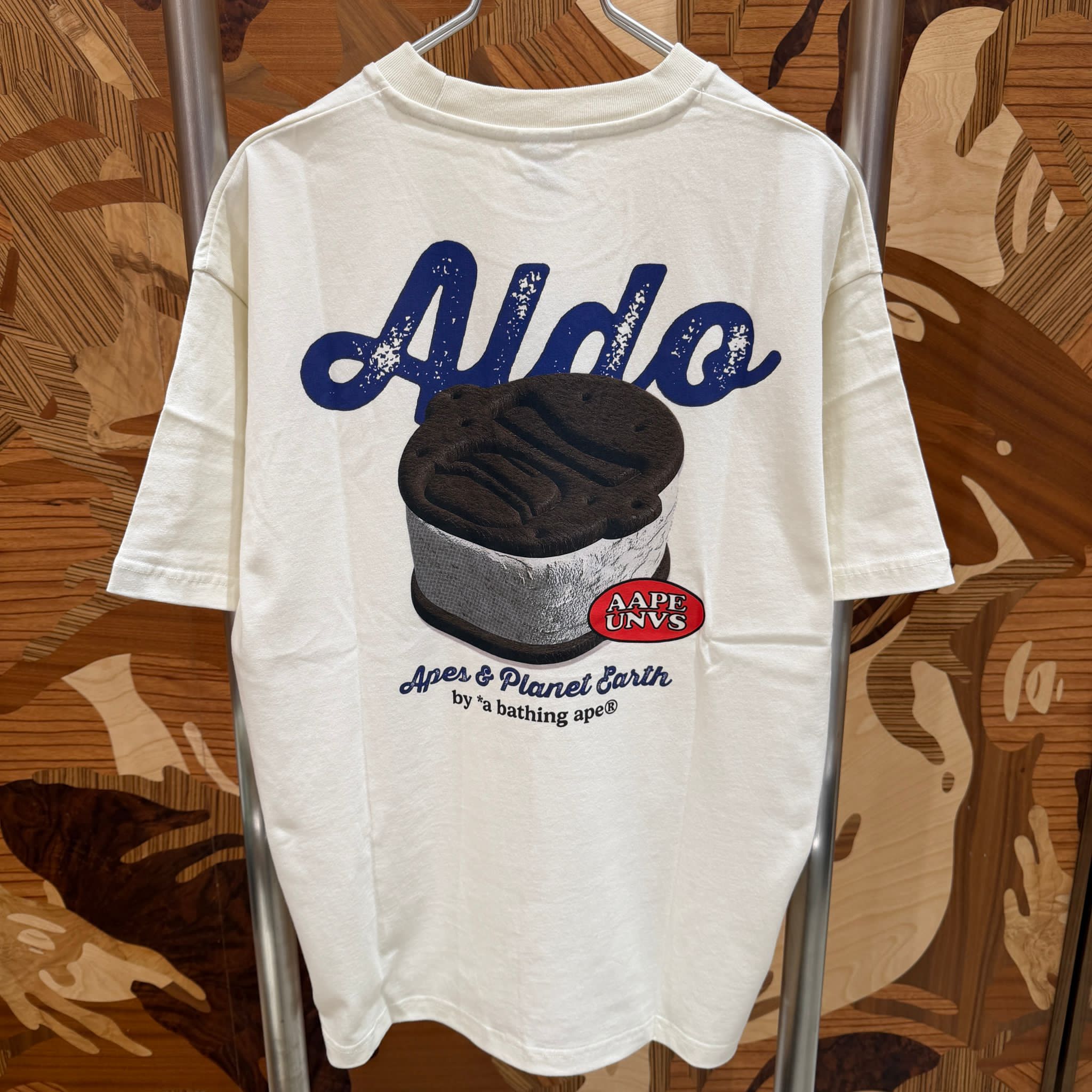 AAPE Relaxed fit AAPER graphic tee (1825) 寬鬆版