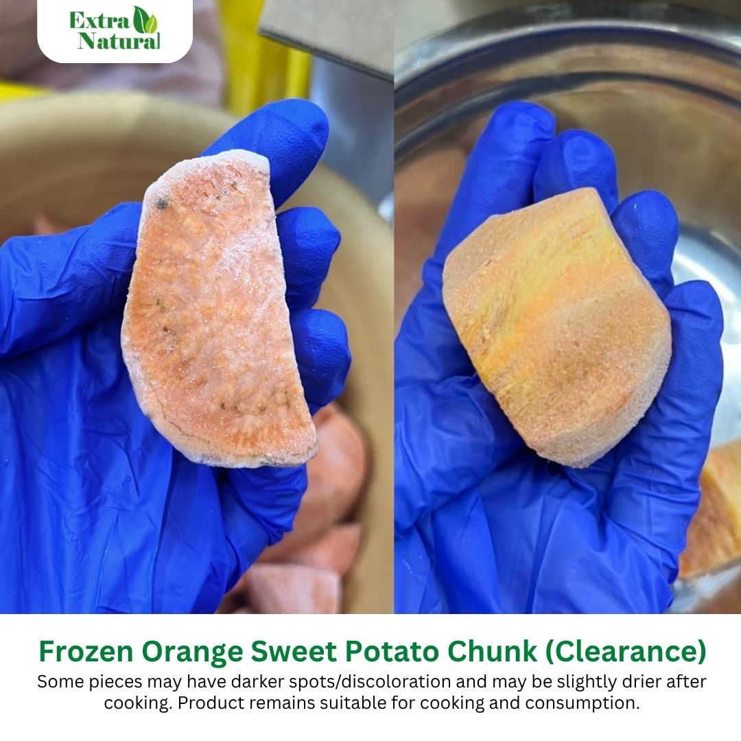 [CLEARANCE] Frozen Orange Sweet Potato Chunk
