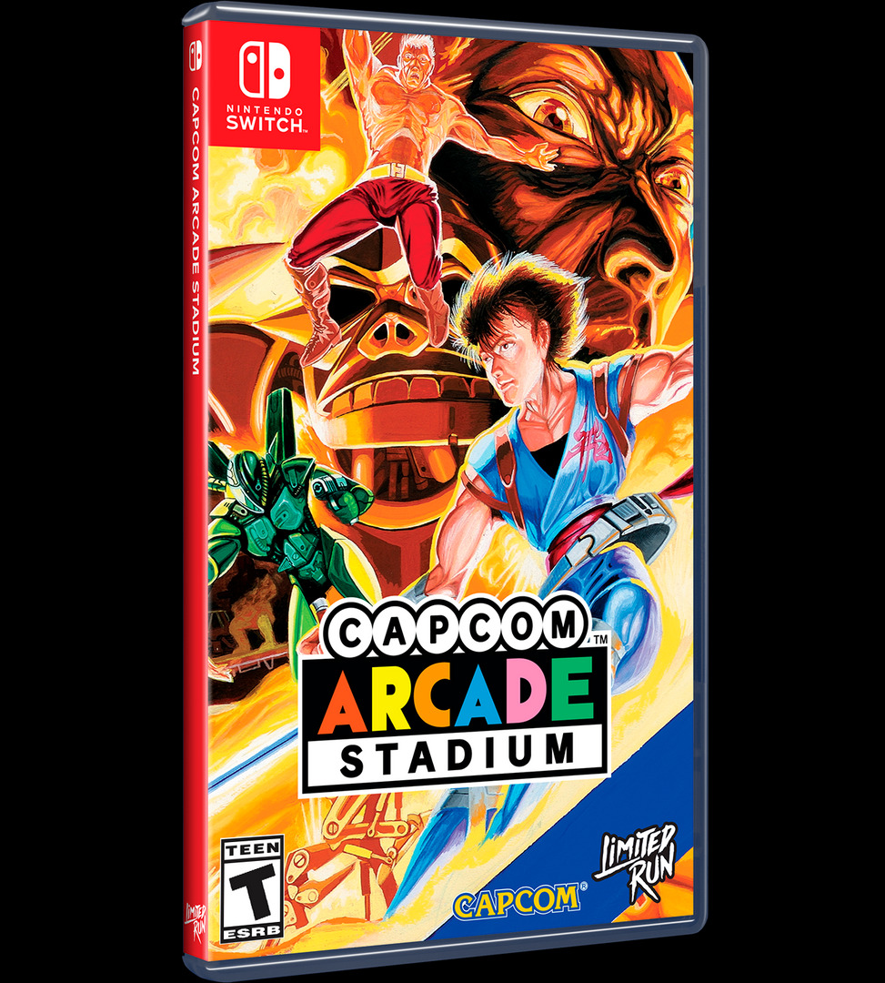 NS Capcom Arcade Stadium - Cover E (Strider) Vol. 1 Limited Run Edition  實體卡版本 NSW-4139