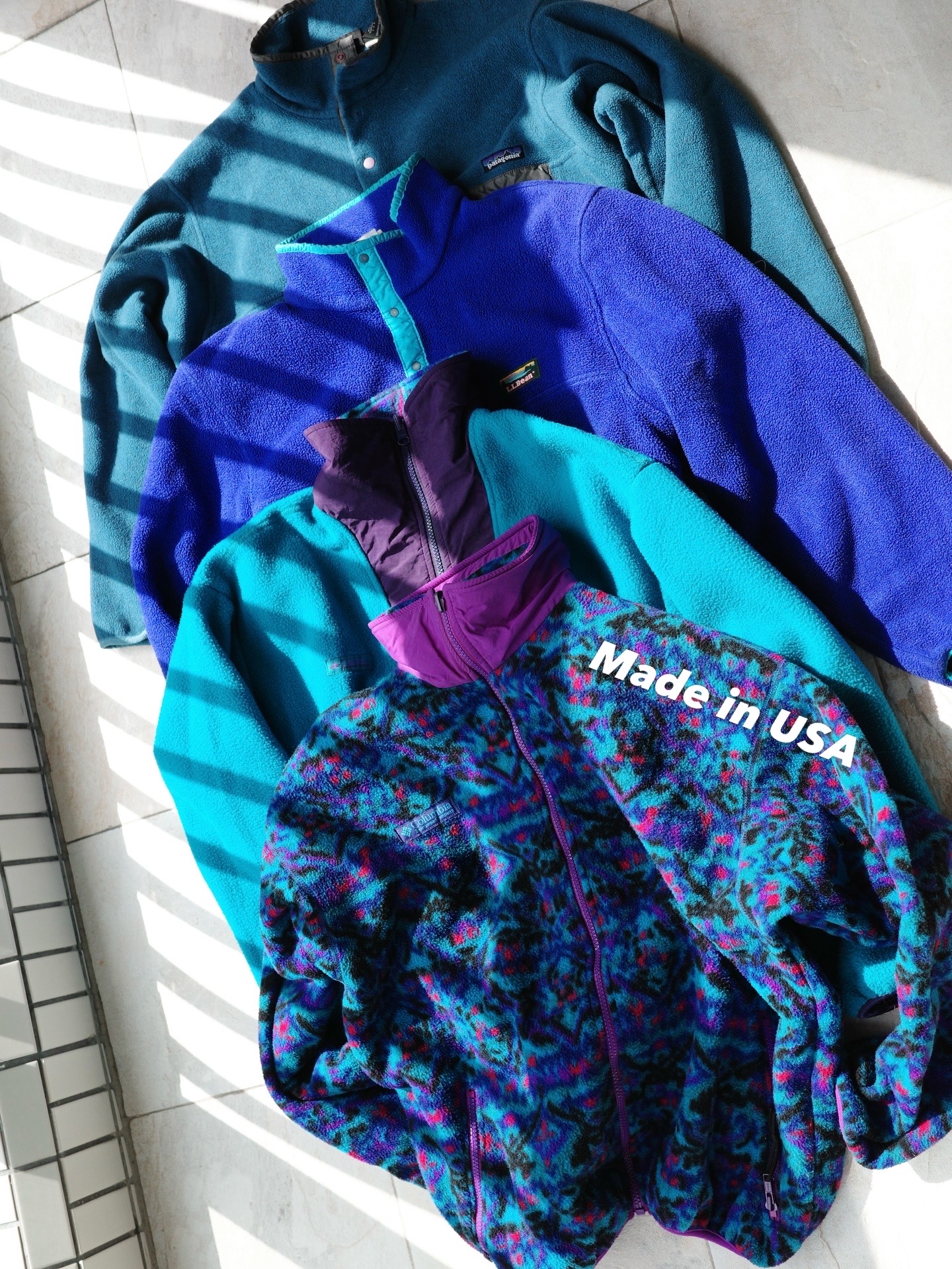 【美國製 Made in USA】VINTAGE Columbia Fleece (2款)