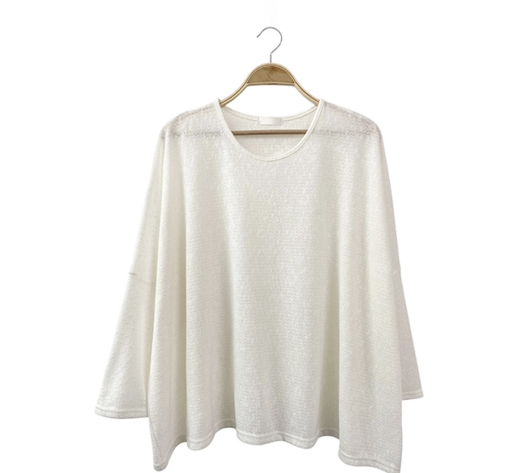 Made in Korea 🇰🇷寬鬆薄棉線top