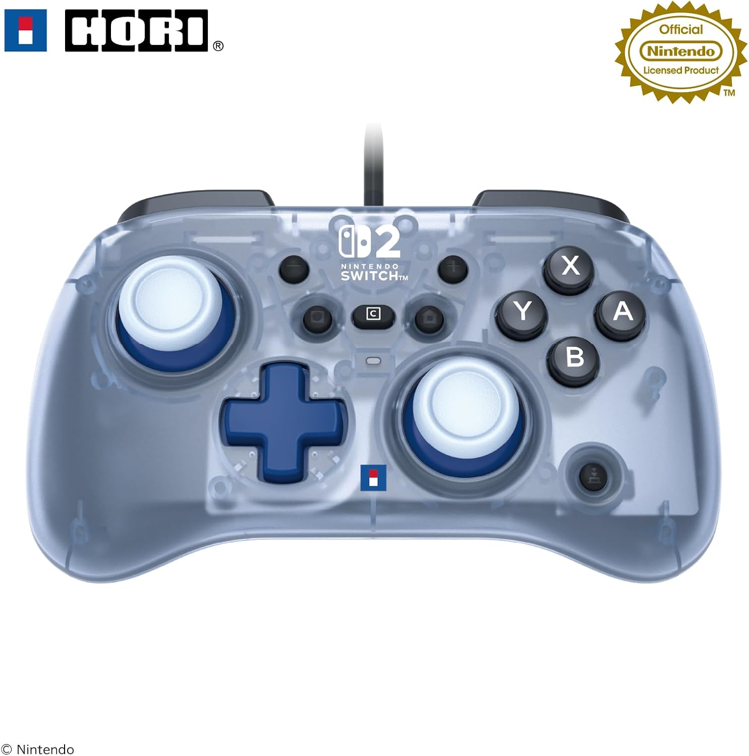 【預售 26年4月】SW2 HORI 有線 mini 控制器 TURBO 迷你版 (蘇打水) NSX-223 PO0542