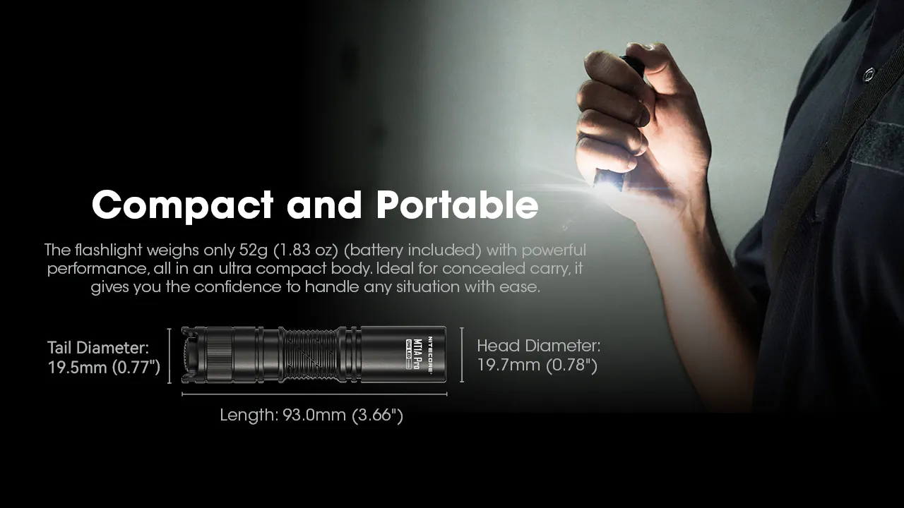 Nitecore MT1A PRO