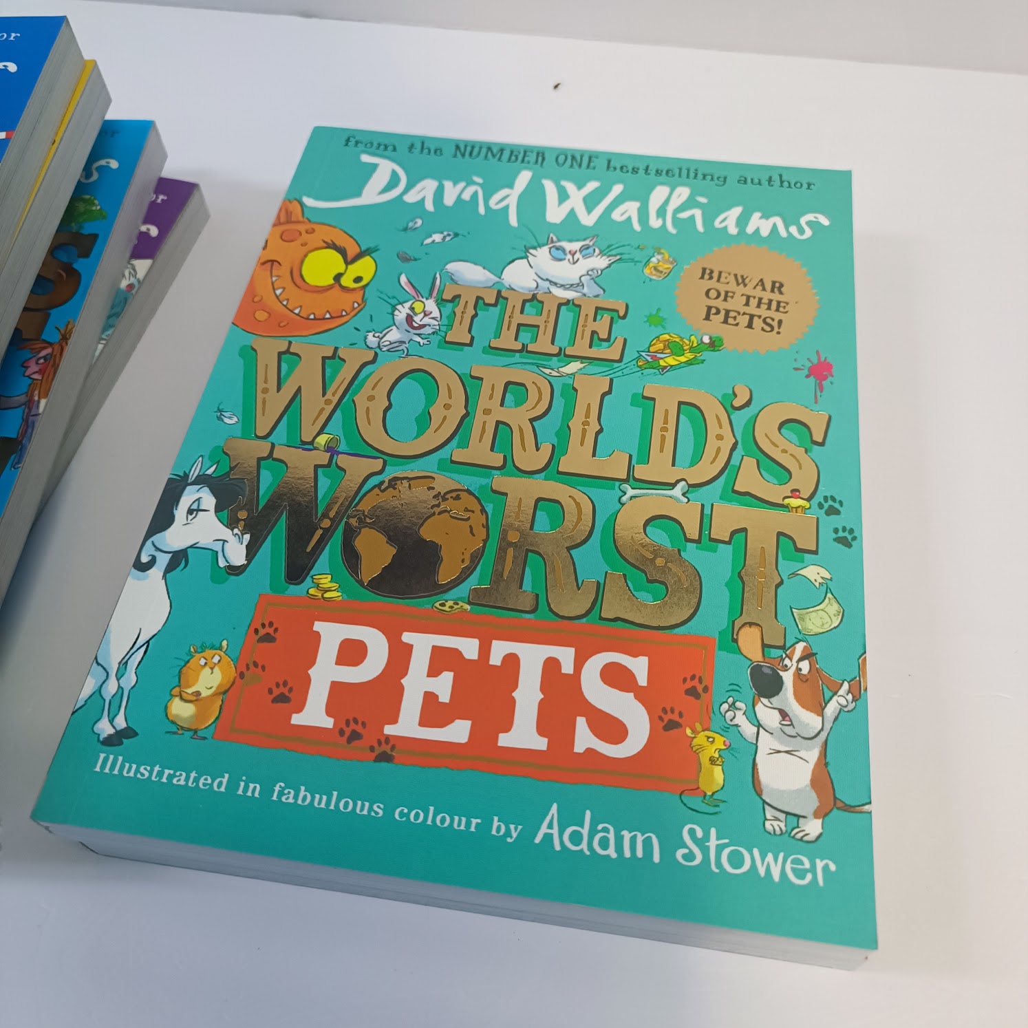 The World'S Worst Children -David Walliams 7 books |  7冊 大衛威廉姆斯幽默小說小學課外閱讀彩版 B360