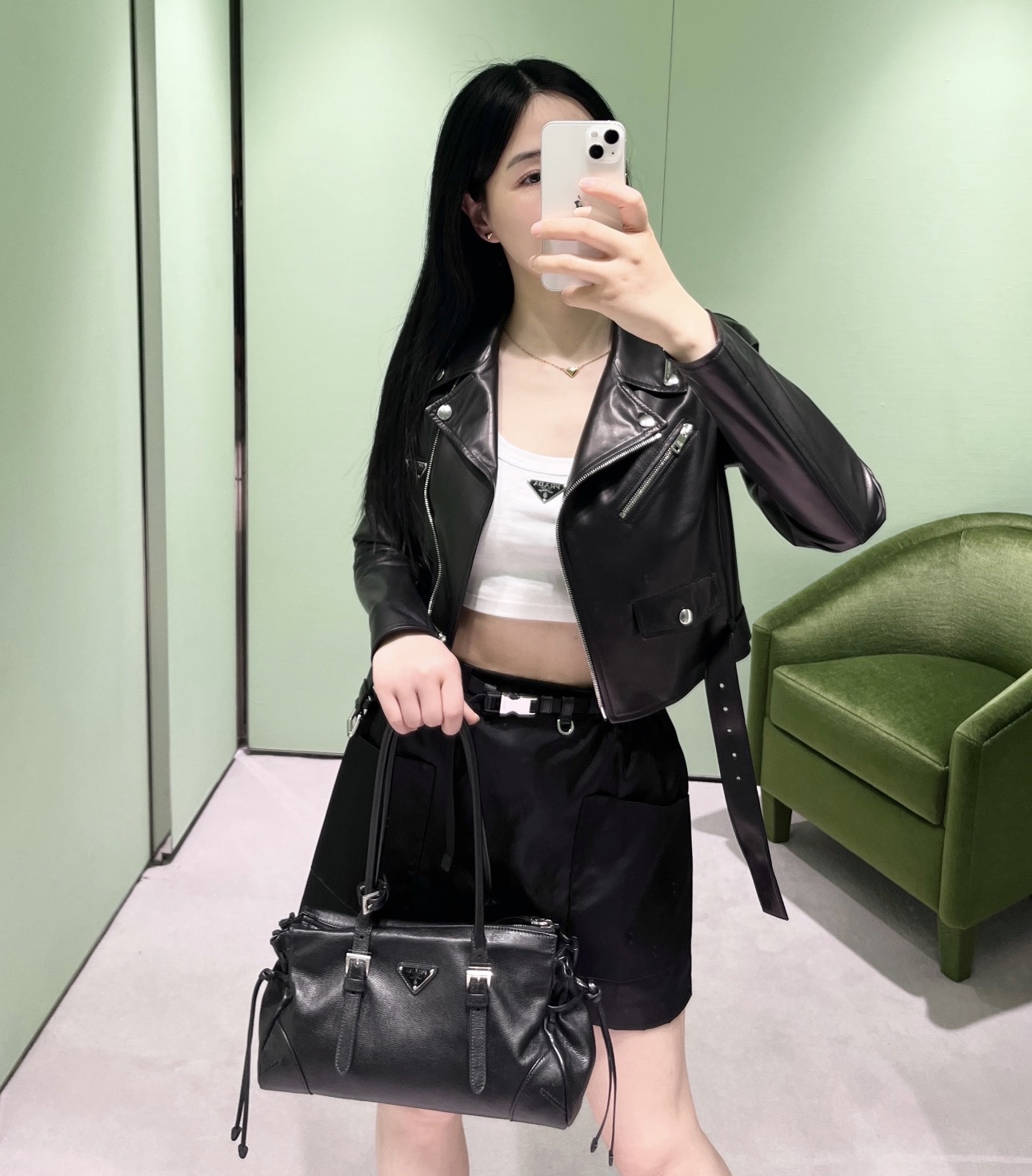 訂貨 ✈️ Prada 新款 Medium Bonnie Tote Size 32x17.5x10.5cm