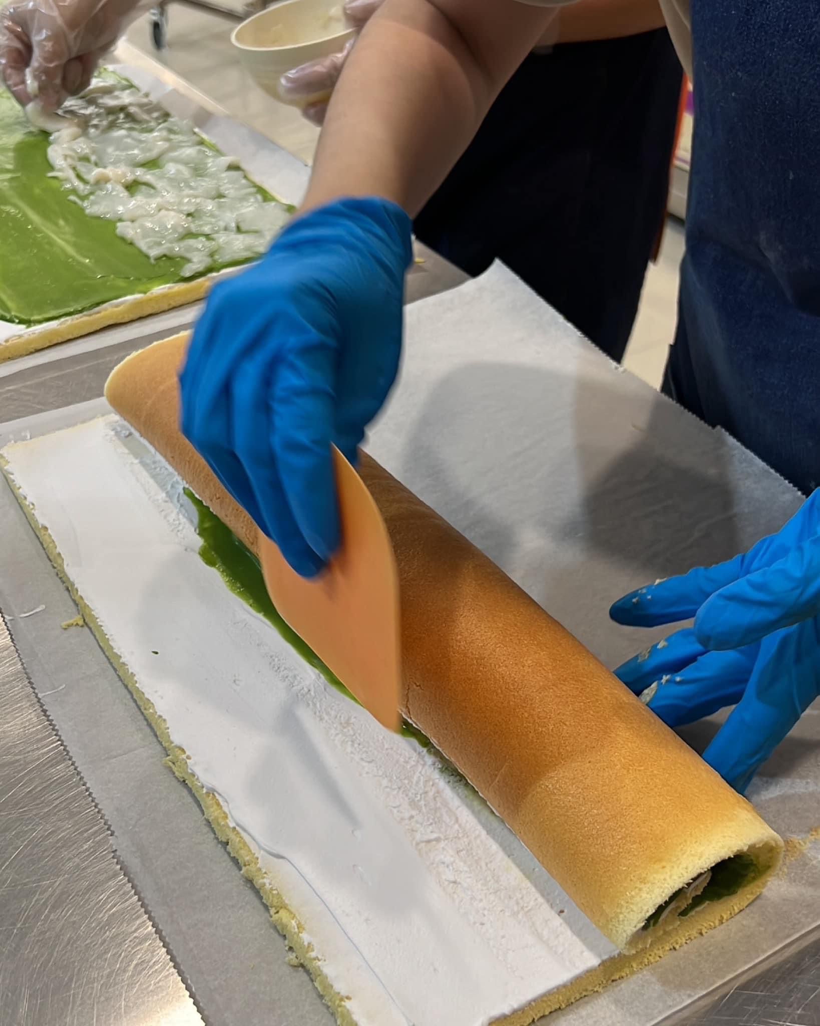 泰國直送爆餡斑斕新鮮椰子卷