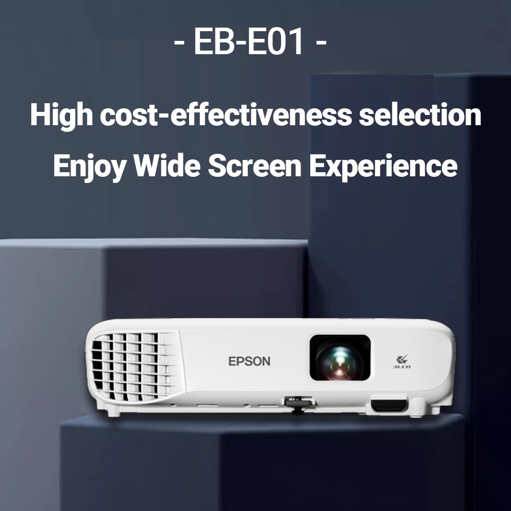 EPSON EB-E12 Projector 3600 LUMENS Meeting Rooms Classroom Business Restaurant EB-E10 EB-E01 EB- X06 EB-X51 EB-W50