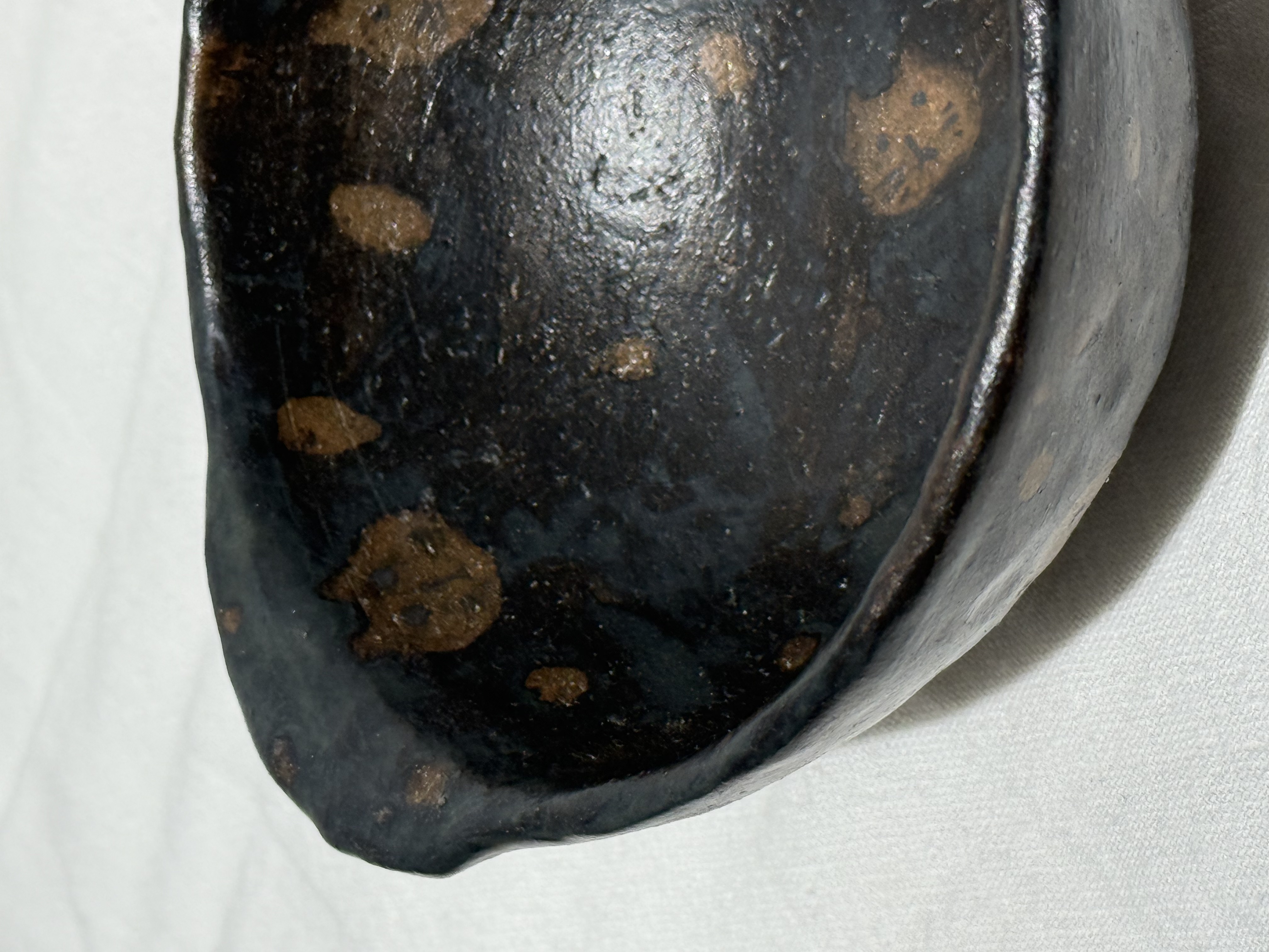 水玉工坊 黑色 貓咪 貓貓 雙耳碗