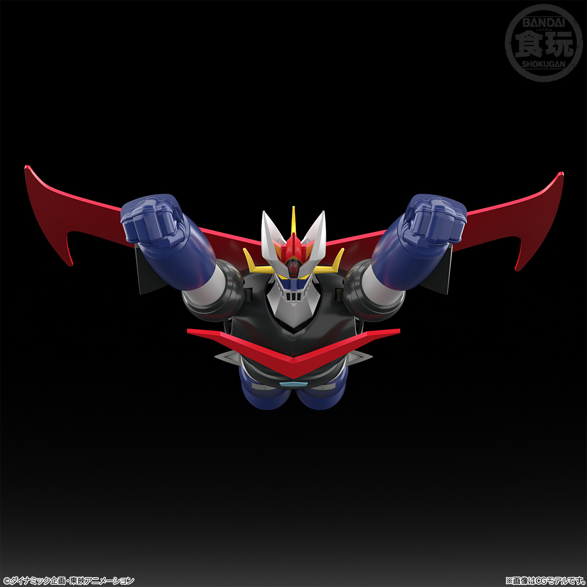 (預訂訂金 $100) (總價 $347) Bandai SMP [Shokugan Modeling Project] 鐵甲萬能俠 食玩 (行版) Great Mazinger