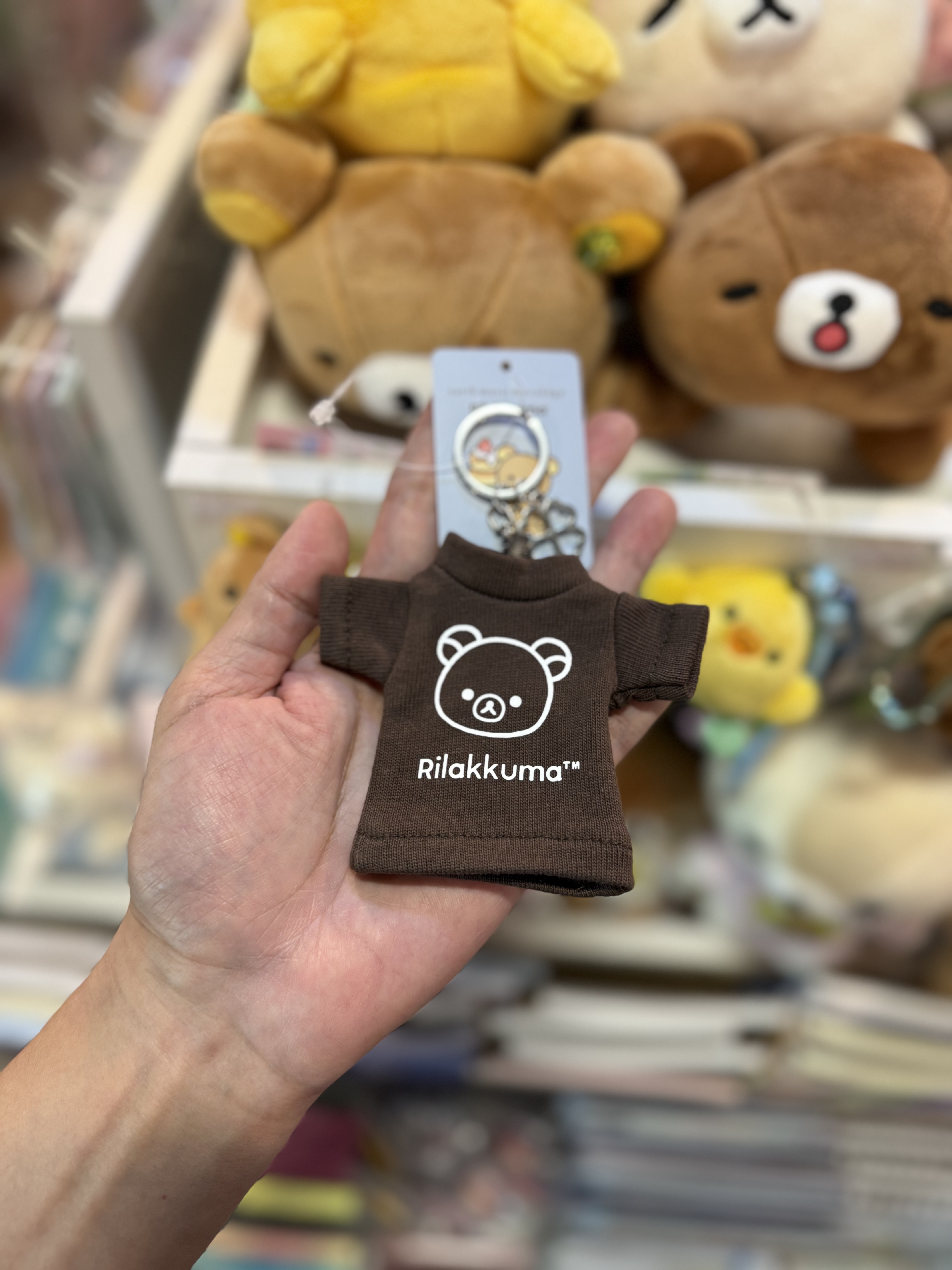 《現貨》全新日本Rilakkuma x earth music&ecology限定衫仔造型匙扣