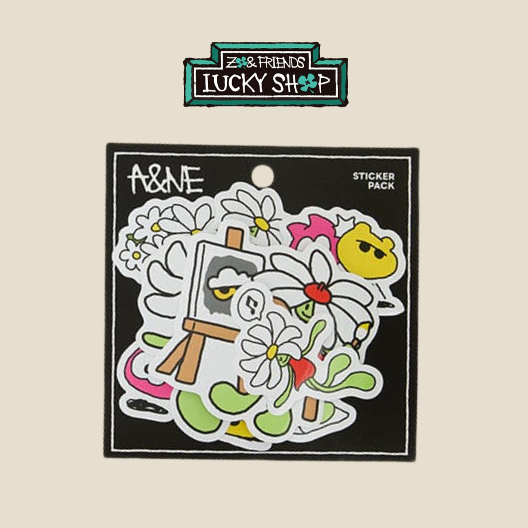 BIGBANG - G-DRAGON - [ZO&FRIENDS LUCKY SHOP] STICKER PACK - B