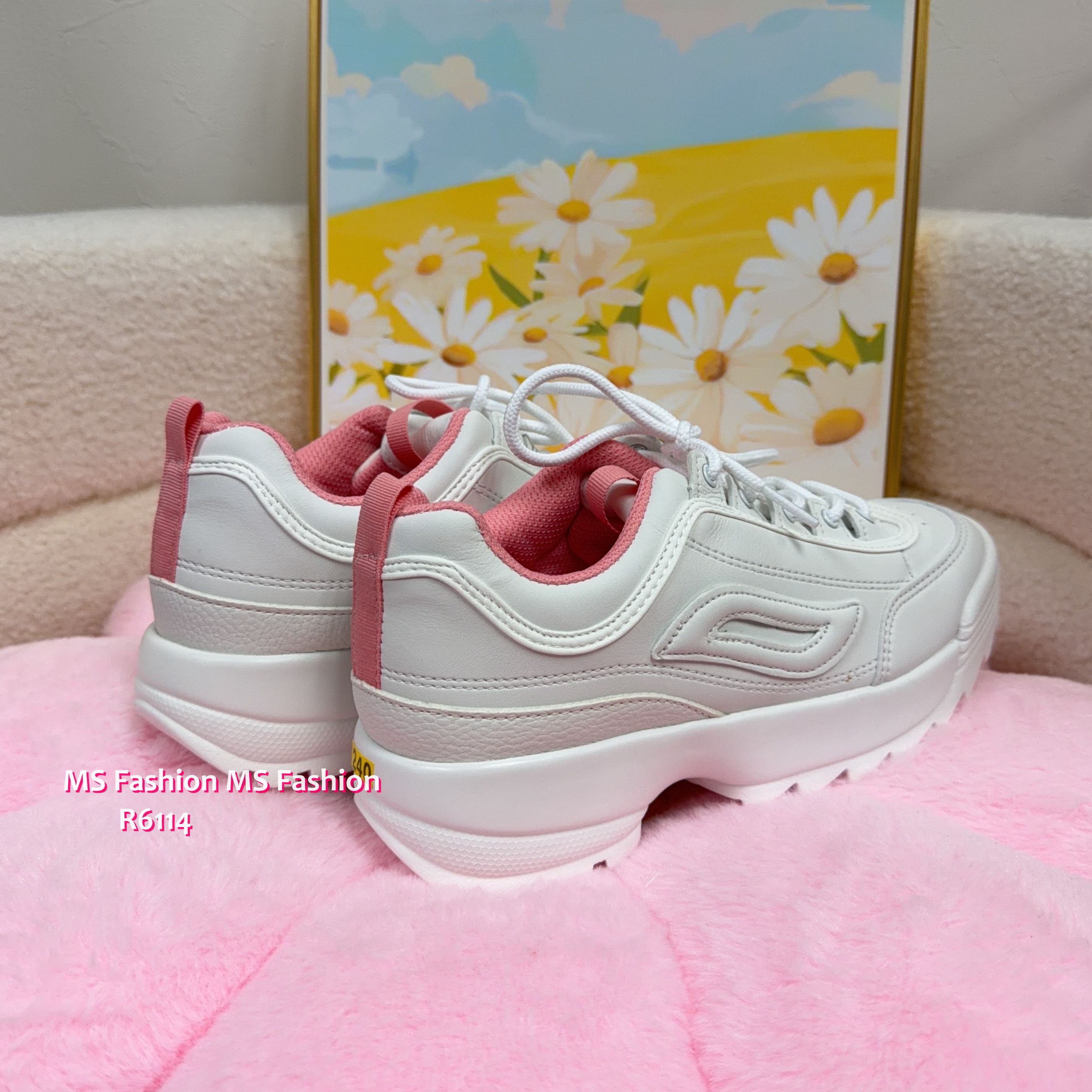 R6114 韓國🇰🇷厚底靚色sneakers