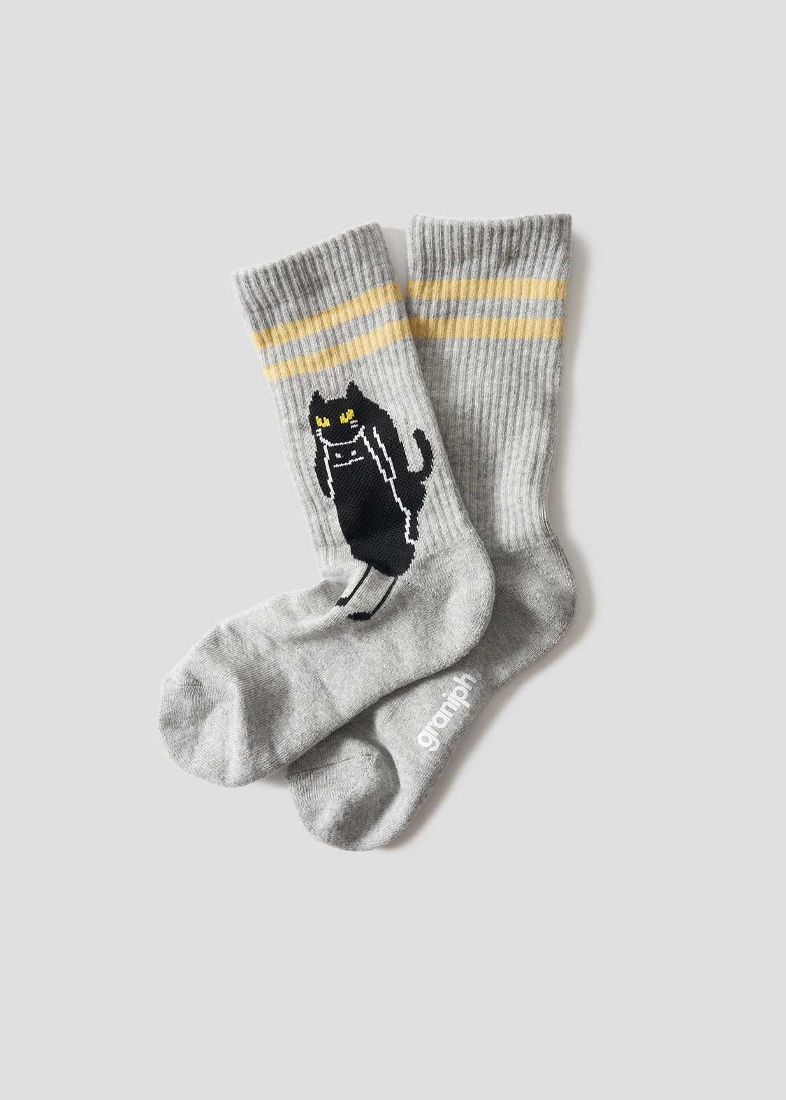 📦訂購 日本限定 graniph Beautiful Shadow 中筒襪