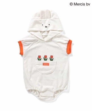 🇯🇵預訂 日本直送🇯🇵Apres les cours x Miffy系列人物造型口袋連帽短袖包屁衣