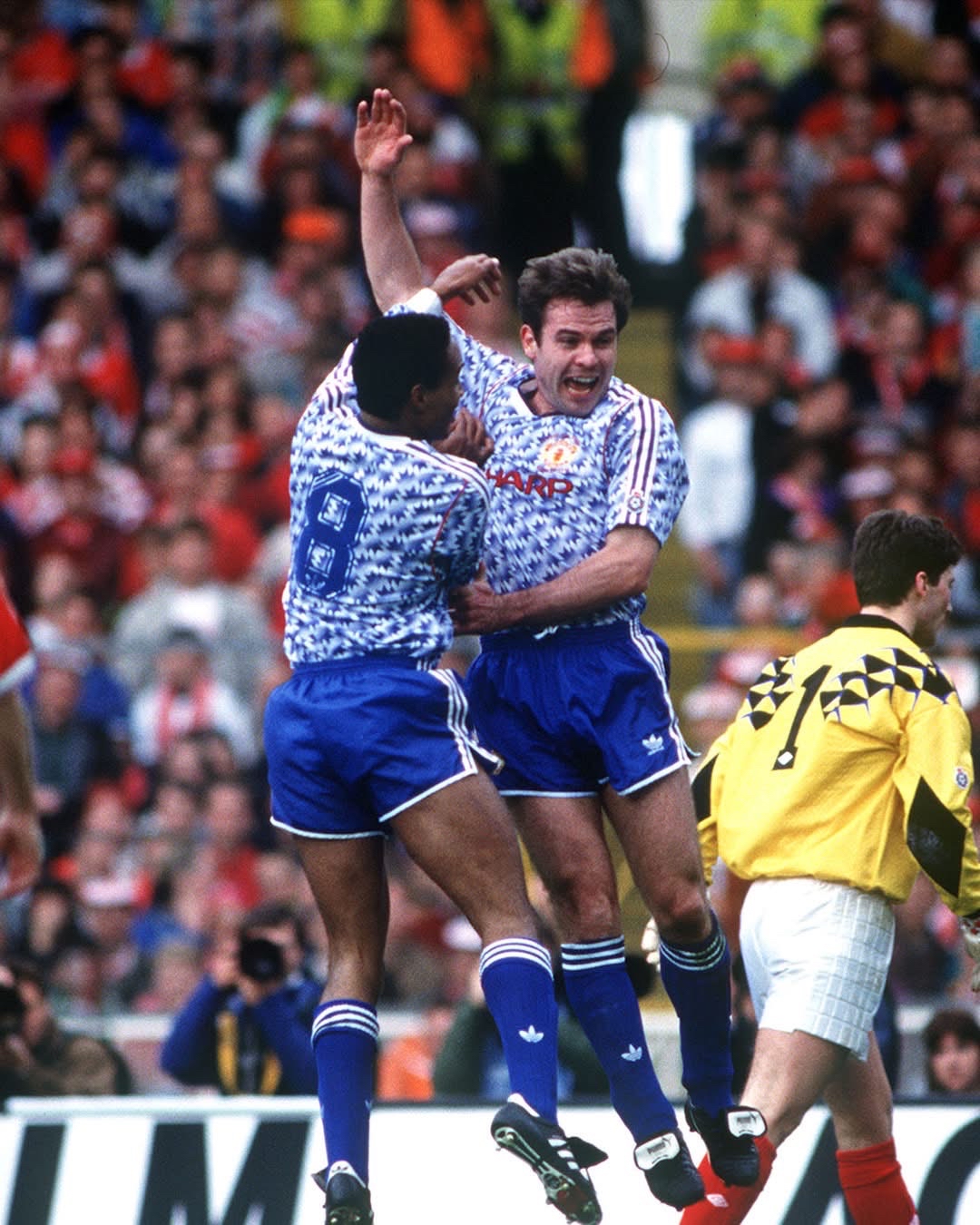 1990-92 曼聯 作客 復刻 球迷版 短袖