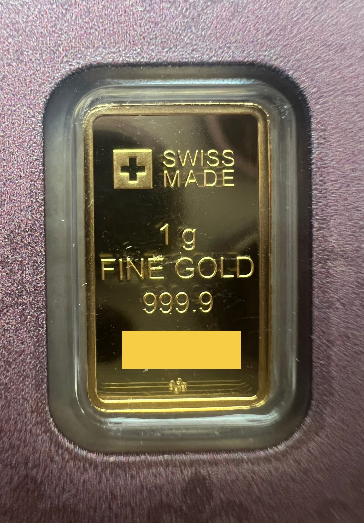 (SN3063) PAMP RARE Coronation King Charles III 1g🇨🇭Swiss Limited Gold Bar Emas 999.9 查尔斯王加冕礼金条