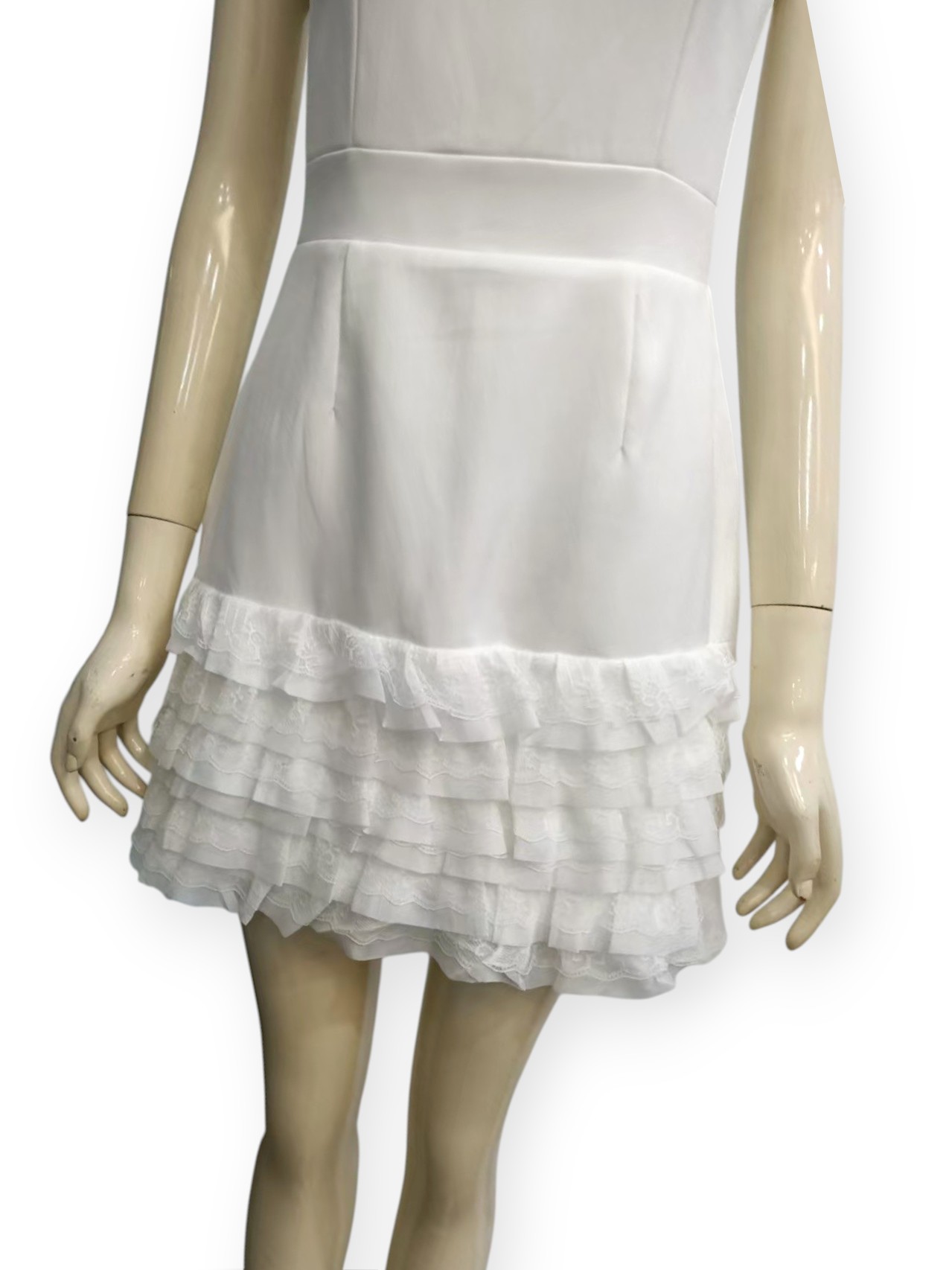 Ruffle Hem Short Dress M254