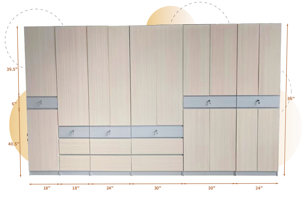 萬搭衣櫃系列 F-30042
