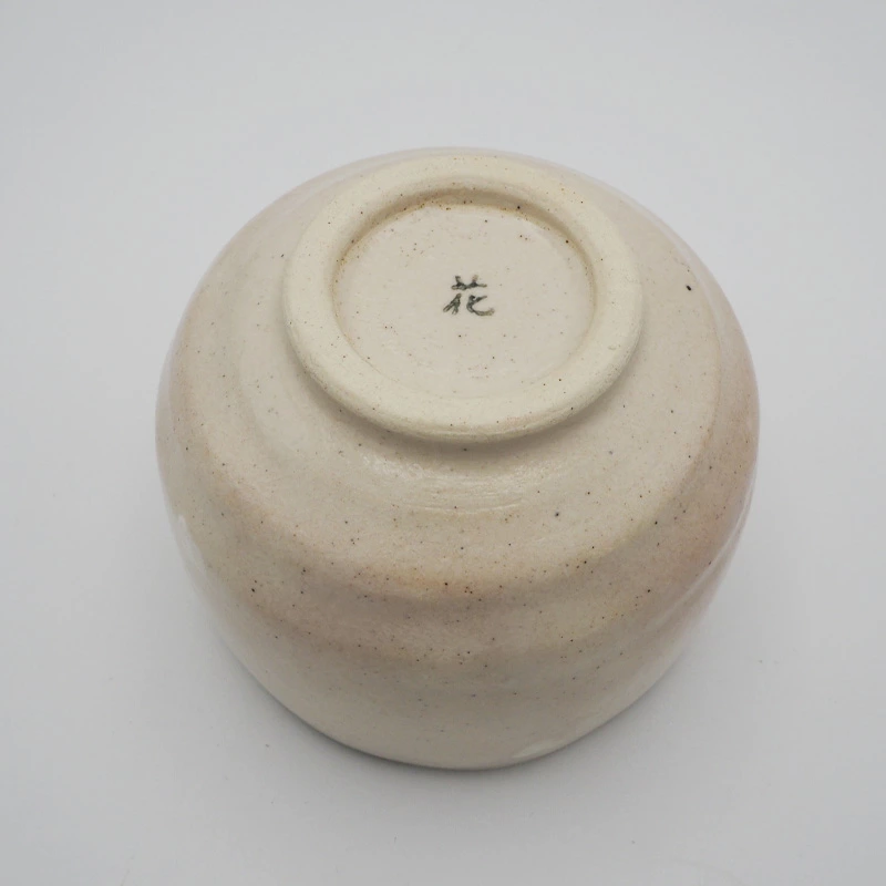 日本製 波佐見燒櫻花抹茶碗三件式套