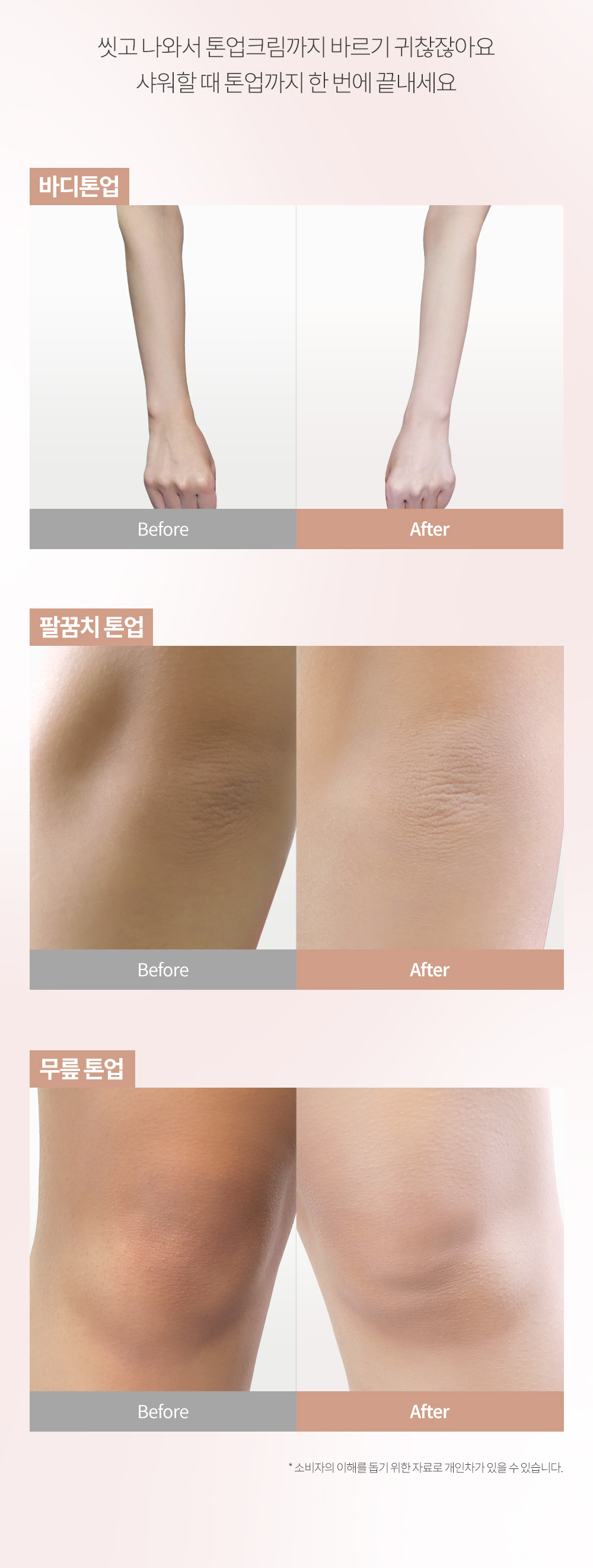 韓國BoM Light On In-Shower Body Tone Up 亮白反光保濕身體素顏乳 290ml