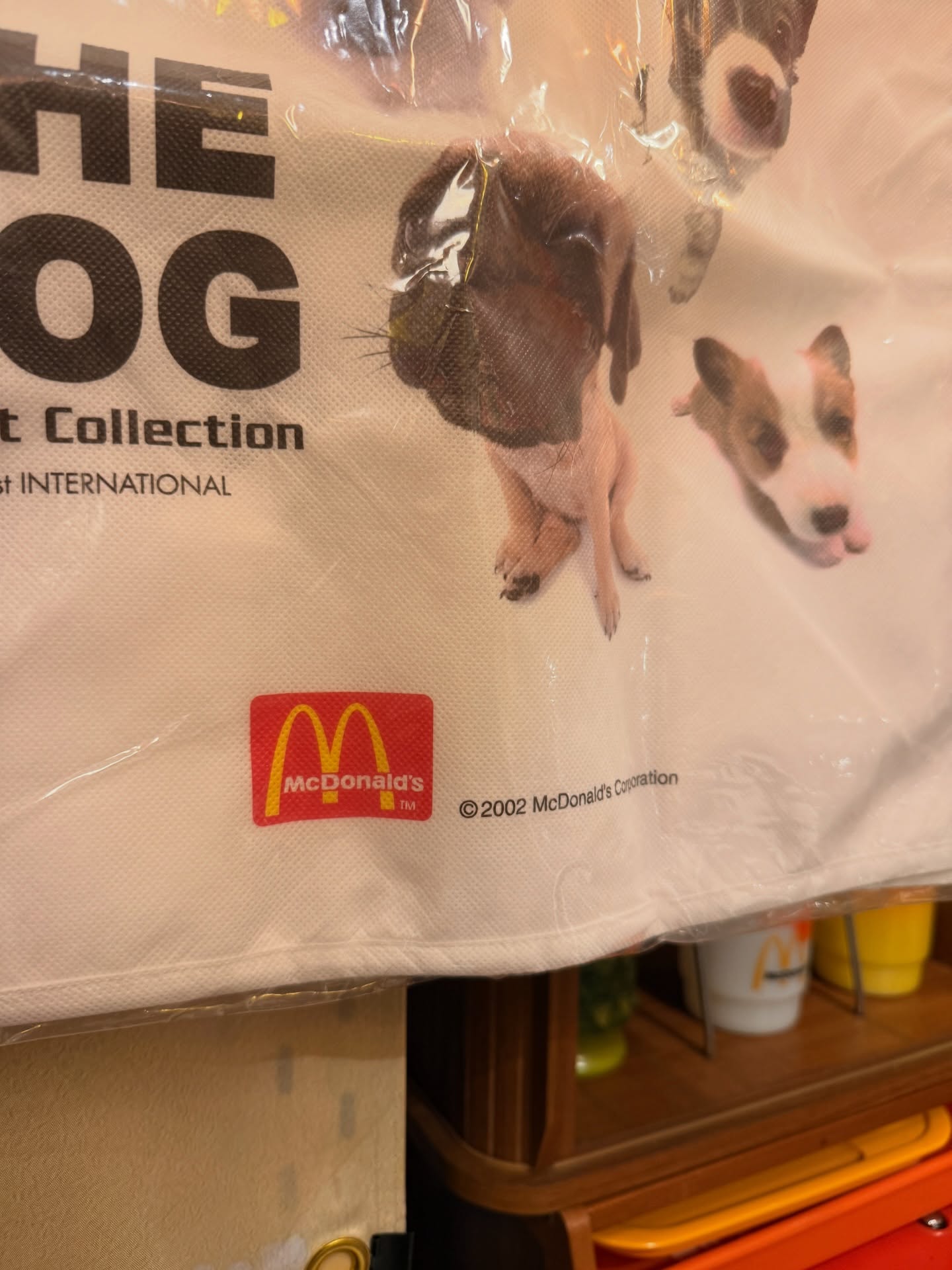 【新品未使用】香港麥當勞 The Dog 環保袋