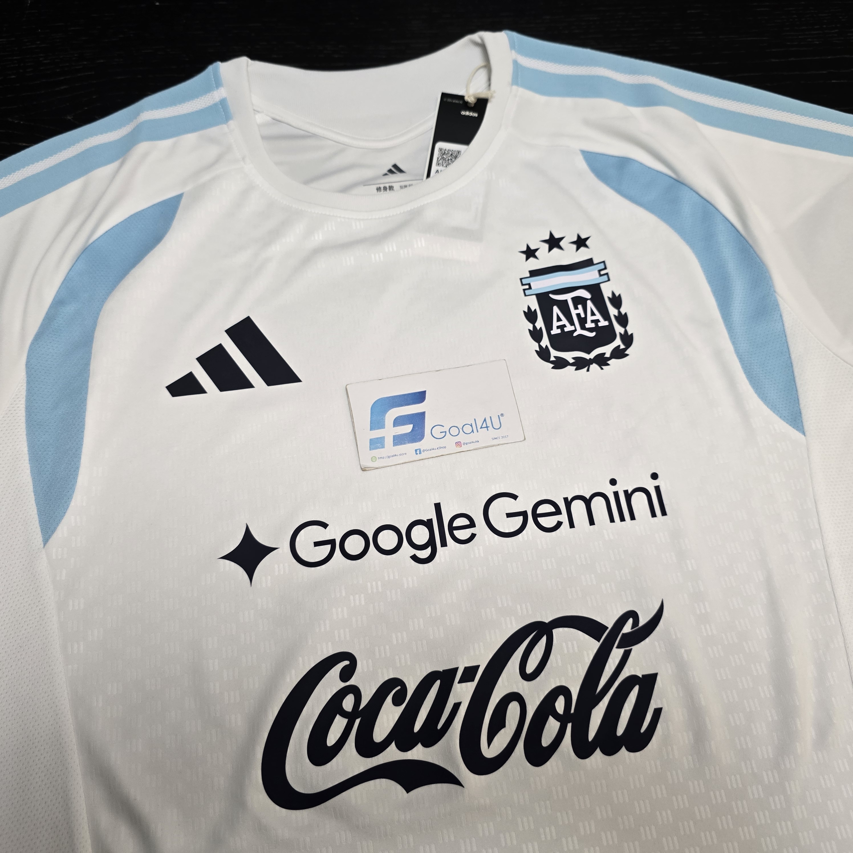 Adidas Argentina 阿根廷 2025-26 Tiro 訓練球衣 (加印球員版贊助) JY7029