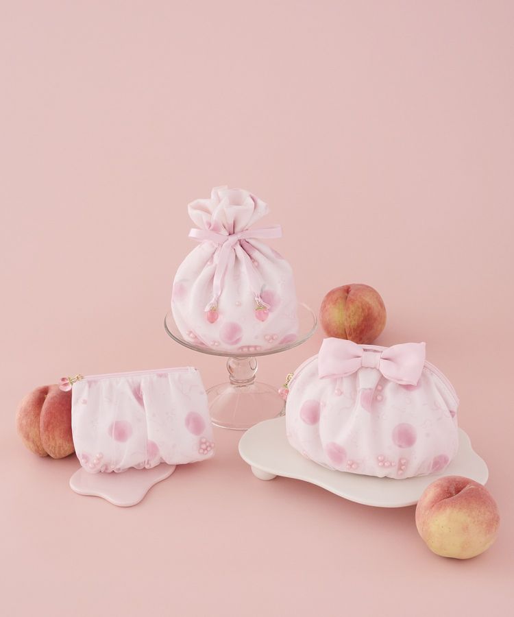 🎀【預訂】Maison de FLEUR Peach Series 索繩袋