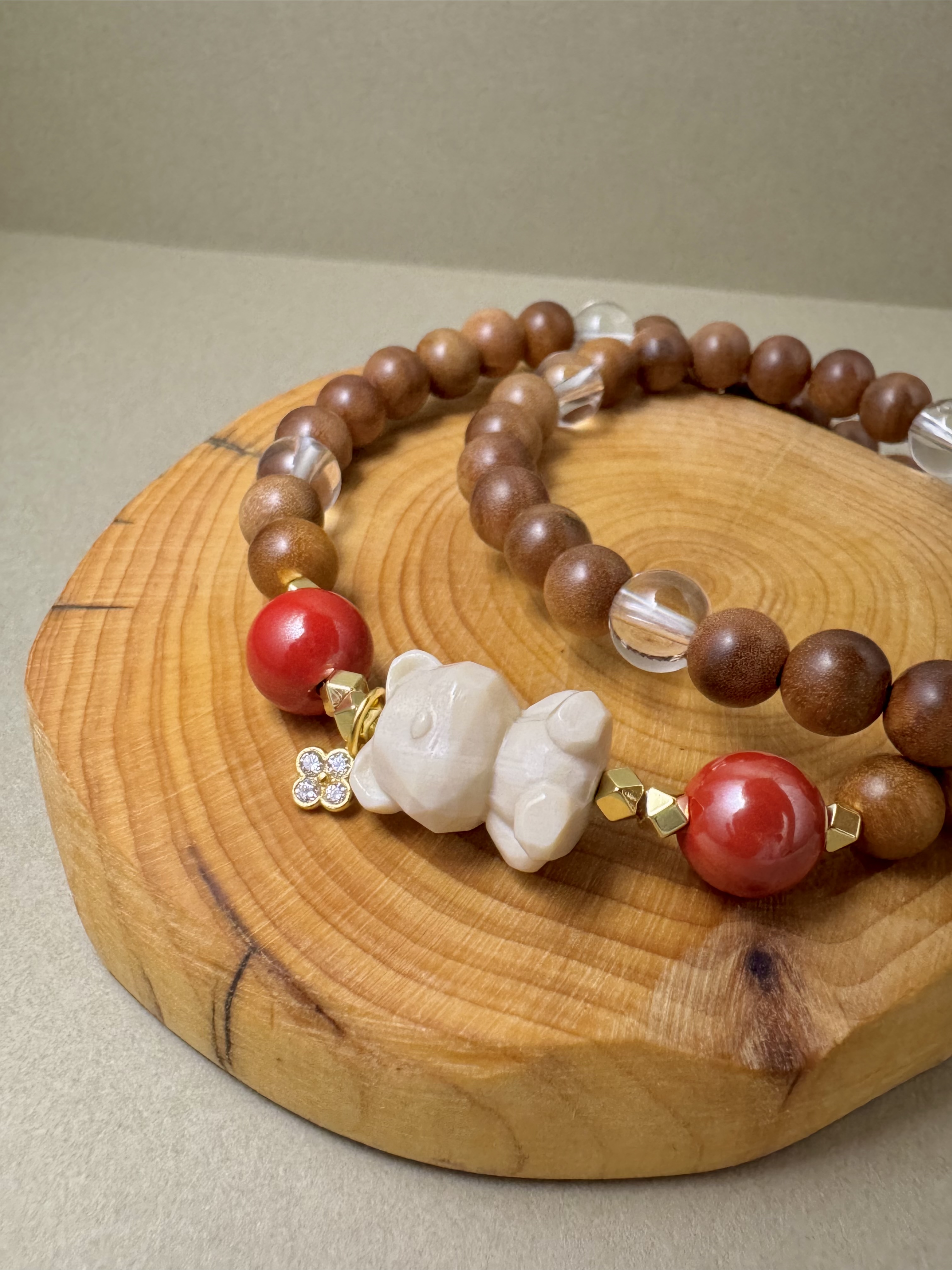 【檀光流轉】雙圈老山檀手串