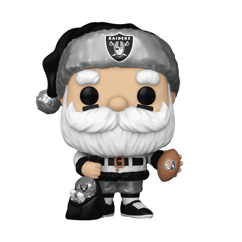 📦訂購 美國代購 Funko POP! NFL Raiders Santa Figure 拉斯維加斯突襲者 模型