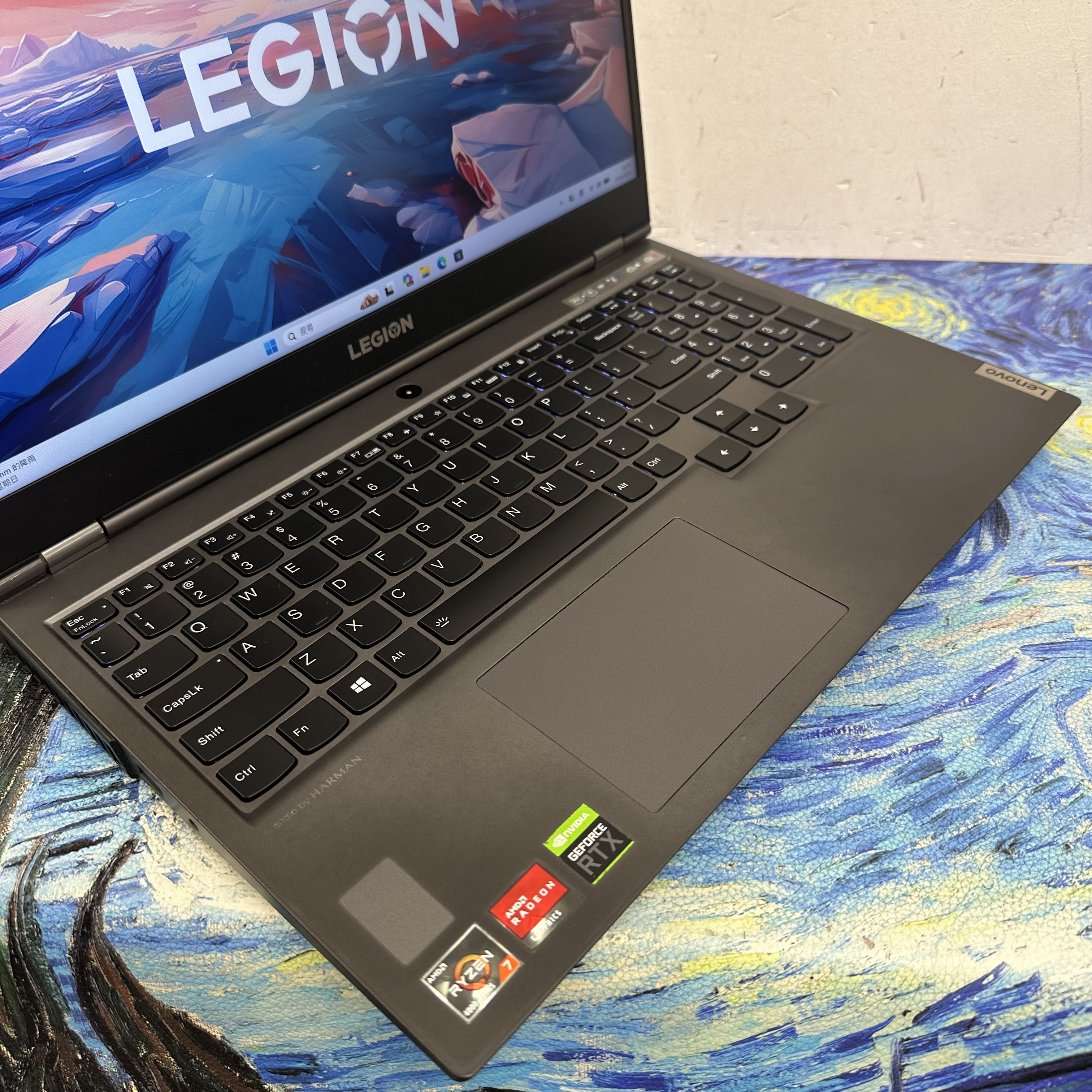 #5957 Lenovo Legion AMD Ryzen7 4800H /16GB Ram/512GB SSD/15.6吋 Mon 144Hz/RTX 2060獨立顯示卡/Gaming Laptop/ Notebook / YouTube/ Netflix / PC / Office / Win11