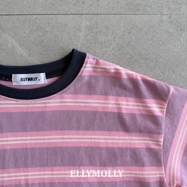 Ellymolly | stripe T( Navy size 19 Adult size)