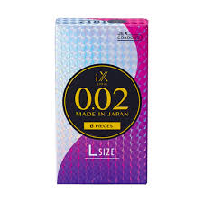 JEX iX 0.02 大碼 PU安全套 6片裝