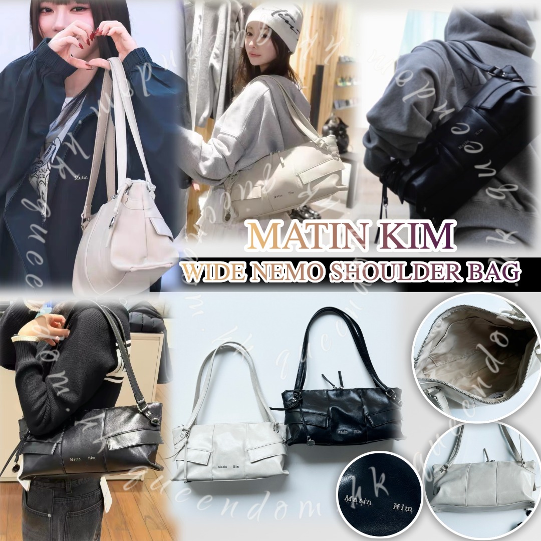 韓國🇰🇷 MATIN KIM WIDE NEMO SHOULDER BAG 寬版口袋肩背袋