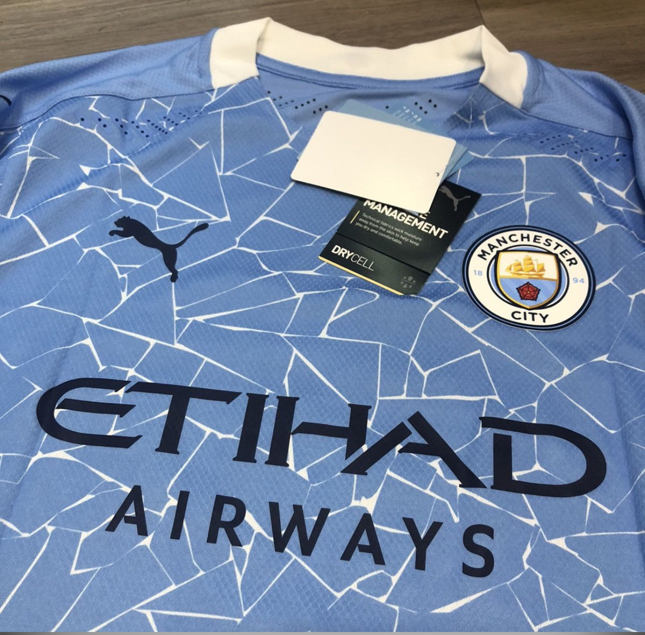 Manchester City 20/21 player issue home shirt #10 Kun Aguero (Bnwt)