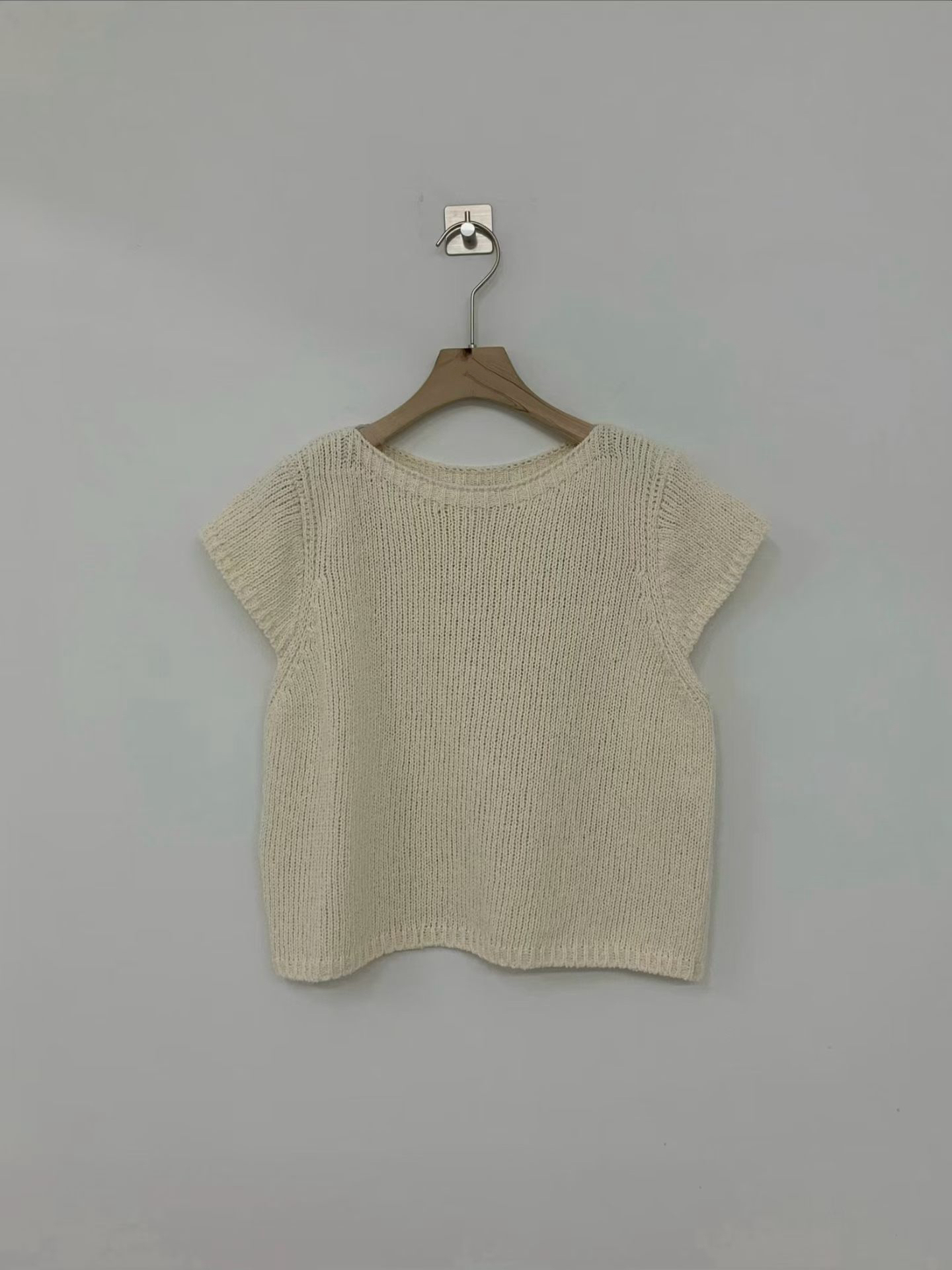 (推薦款） High quality cotton knit #top127