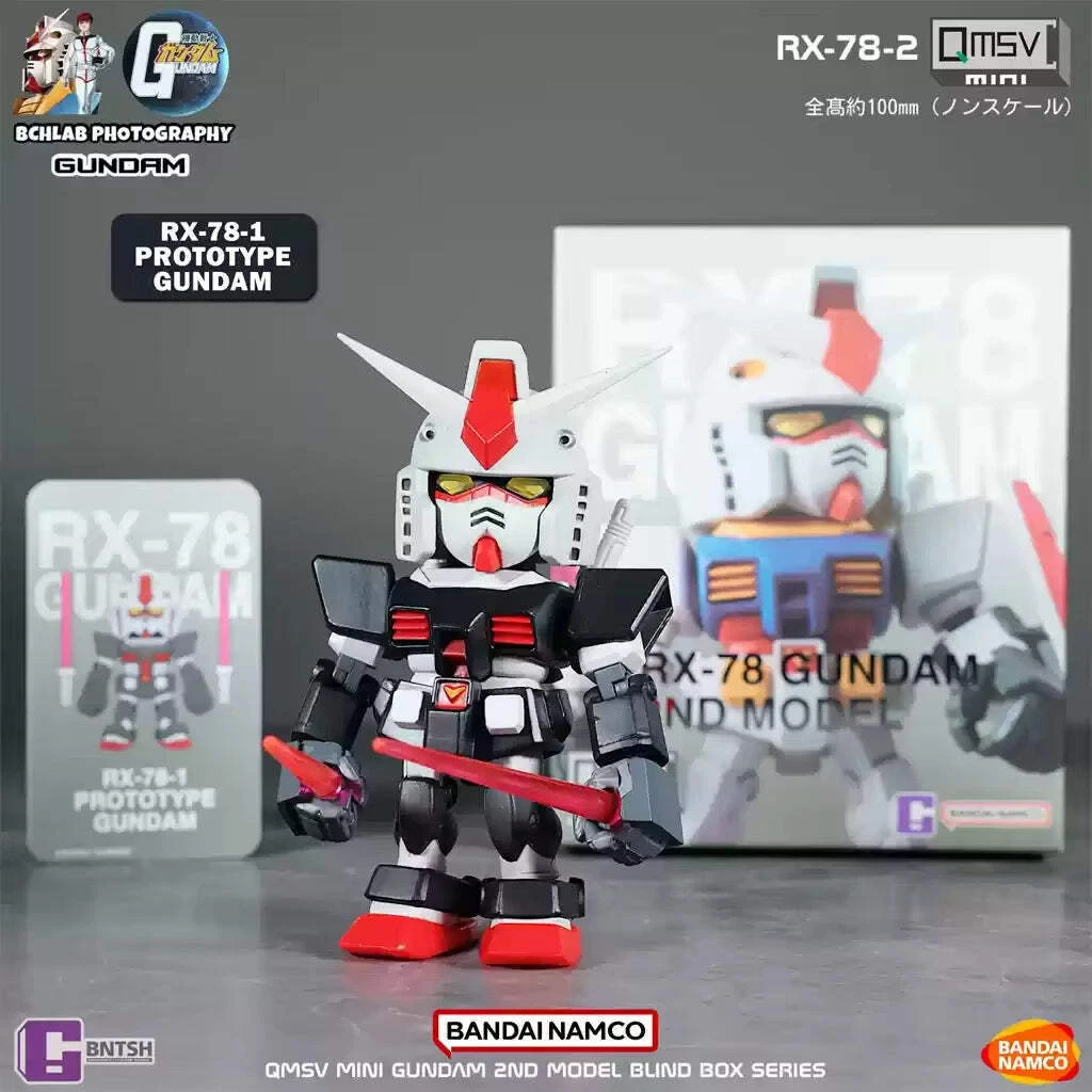 [Bandai Namco QMSV Mini RX-78 Gundam] 萬代南夢宮QMSV迷你RX-78高達第二彈盲盒模型 | 1件