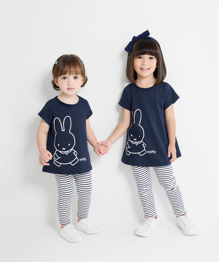 💚預訂 台灣直送💚Miffy印花親子款純棉長版短袖T恤
