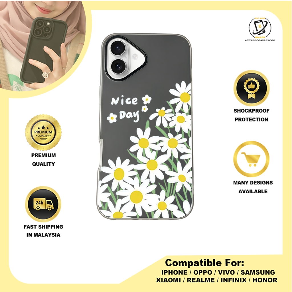 JELLY CASE PHONE FOR IPHONE - DESIGN FLOWER N