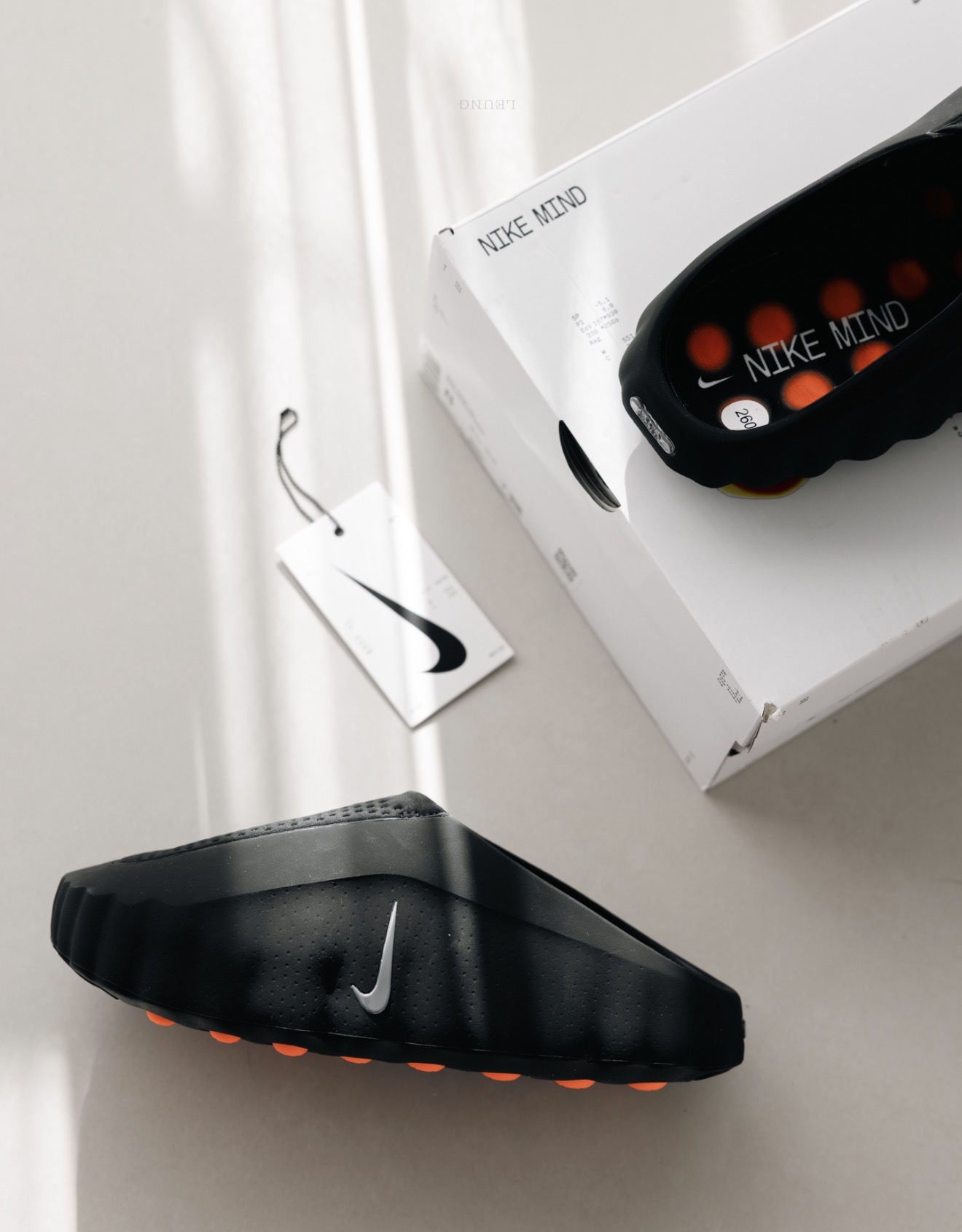 HQ4307-001 Nike Mind 001 Slide Black Chrome HQ4307-001